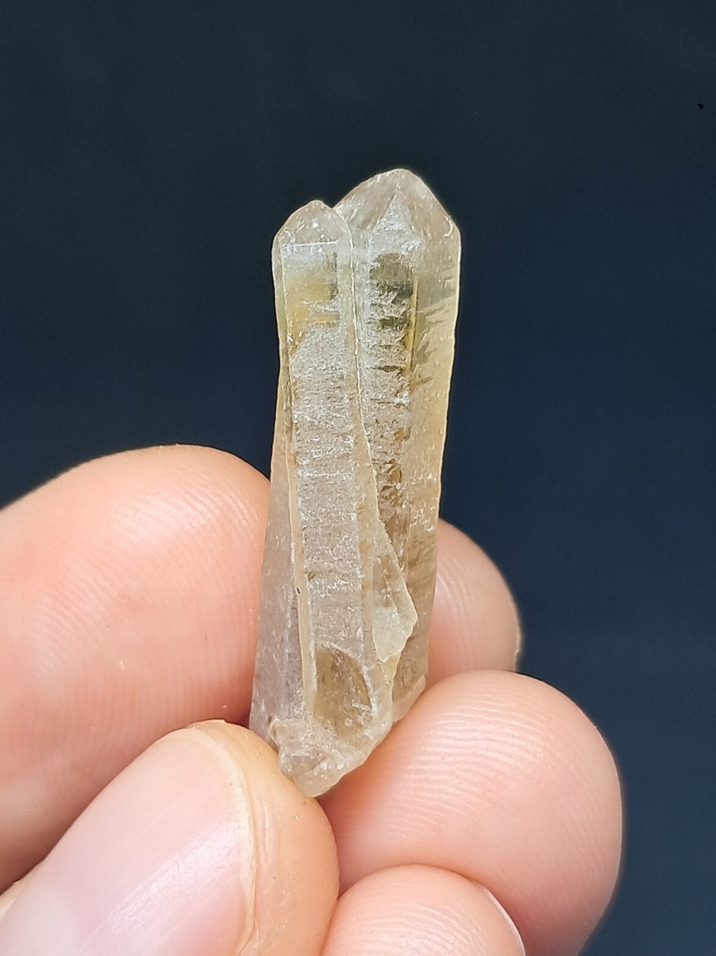 Natural Citrine Point (Karur) | Natural Crystal | Mineral Specimen #CTN40
