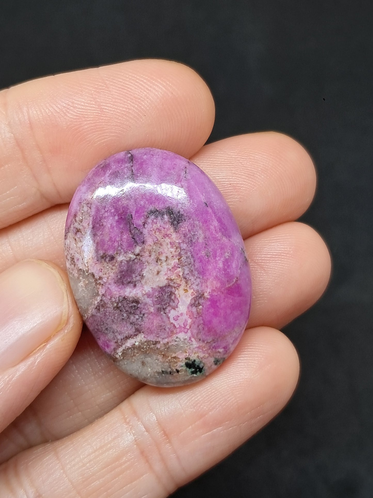 Cobaltoan Calcite Palmstone | Polished Natural Stone