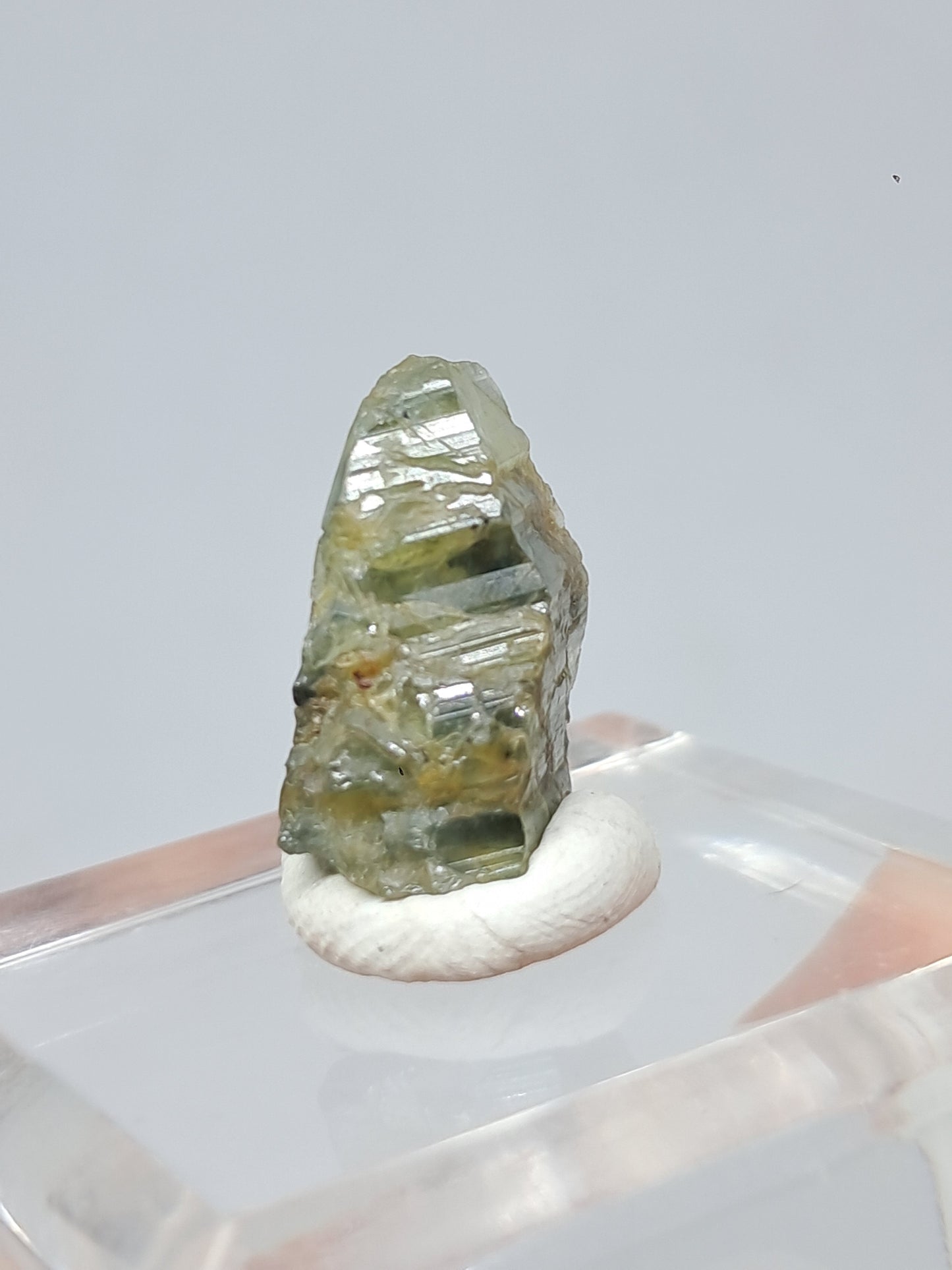 Natural Greenish-Blue *Teal* Sapphire Crystal (Karur) Rough Stone | Mineral Specimen #SP28