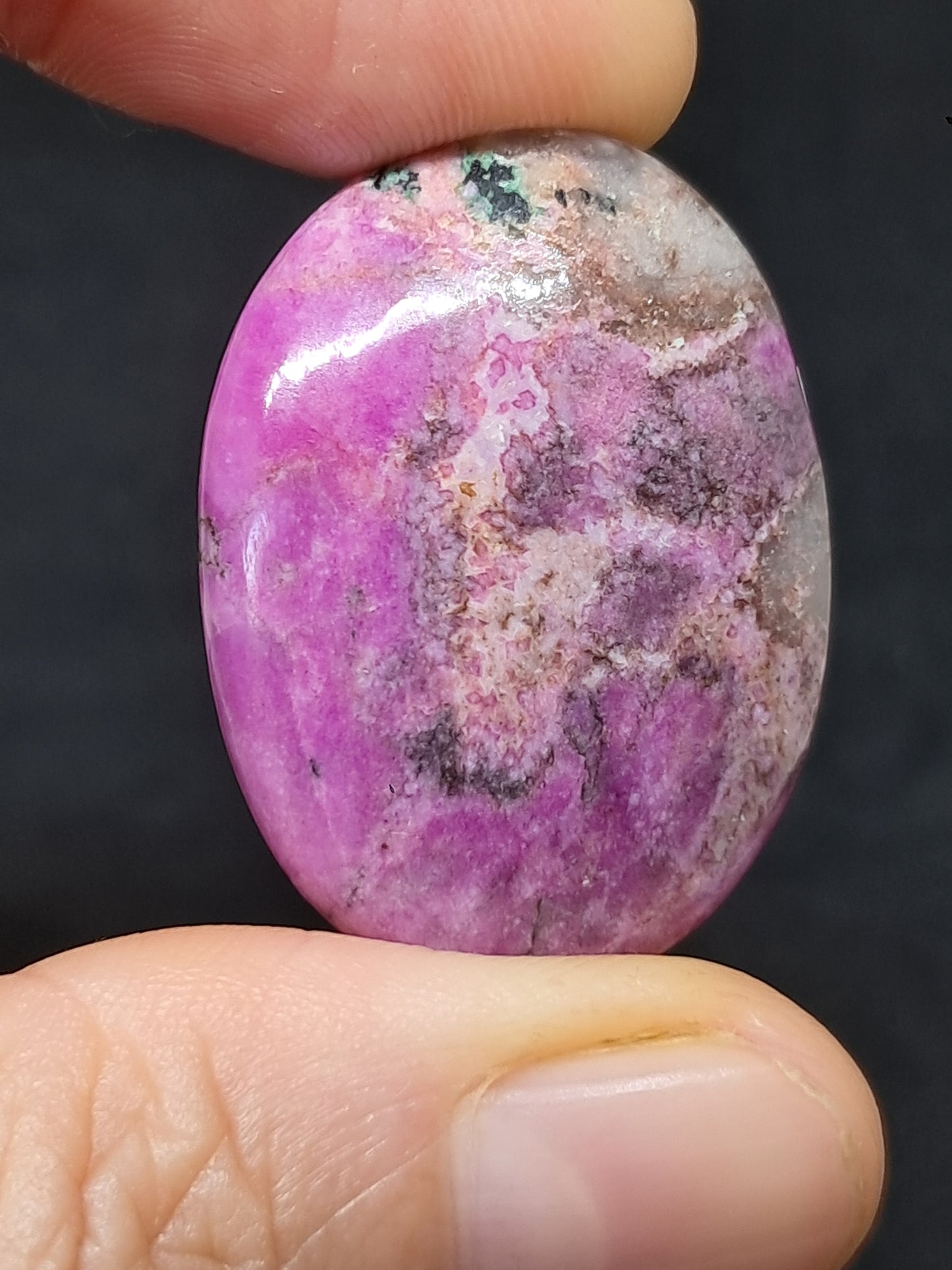 Cobaltoan Calcite Palmstone | Polished Natural Stone