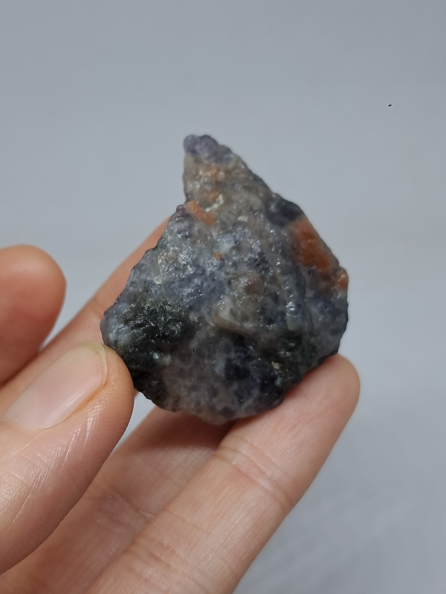Sunstone w/ Iolite (Tamil Nadu) Rough Stone | Natural Crystal | Mineral Specimen #SI14