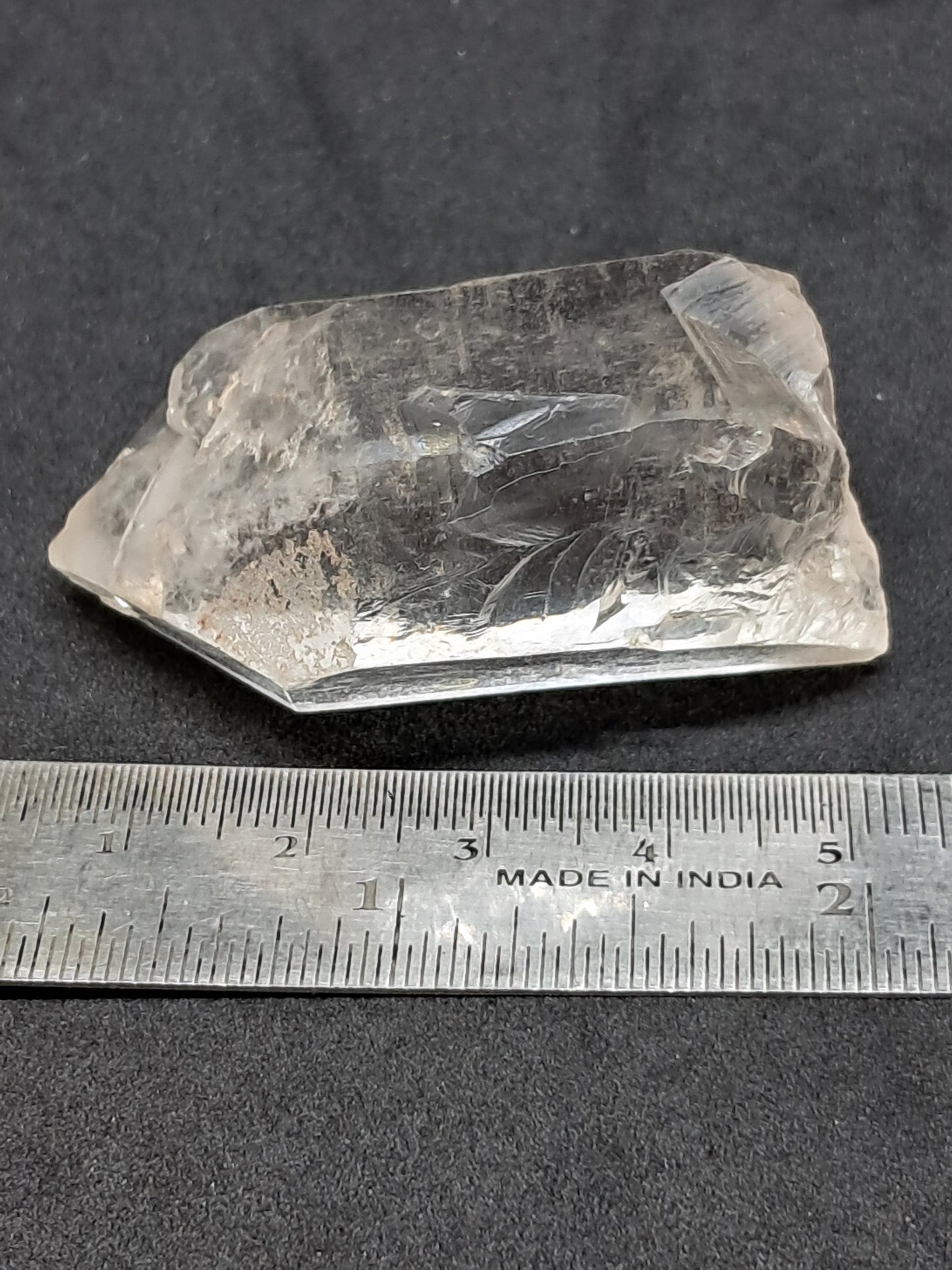 Himalayan Quartz Self-healed Crystal (Himachal Pradesh) | Mineral Specimen #CH39