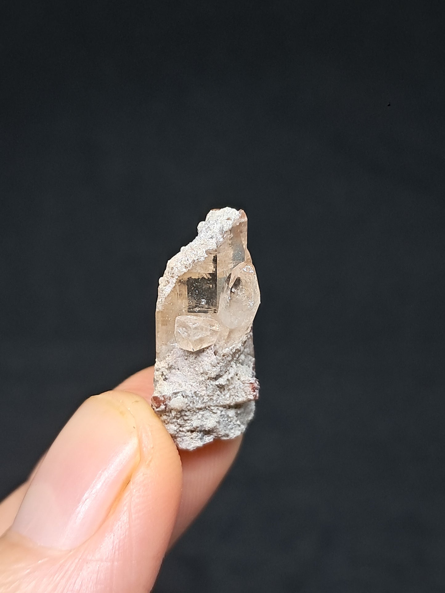 Cristal de topacio natural (México), piedra preciosa rara | Ejemplar mineral n.° TPZ5
