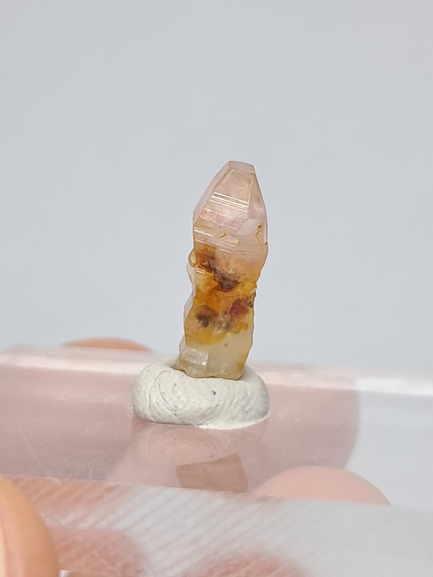 Natural White Sapphire (Sri Lanka) Raw Natural Crystal Stone | Mineral Specimen #SP5