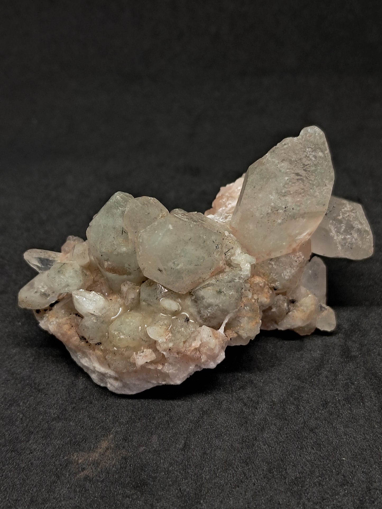 Chlorite Quartz Cluster (Himachal Pradesh) Rough Stone | Natural Crystal | Mineral Specimen | Chamanic Garden #CQ2