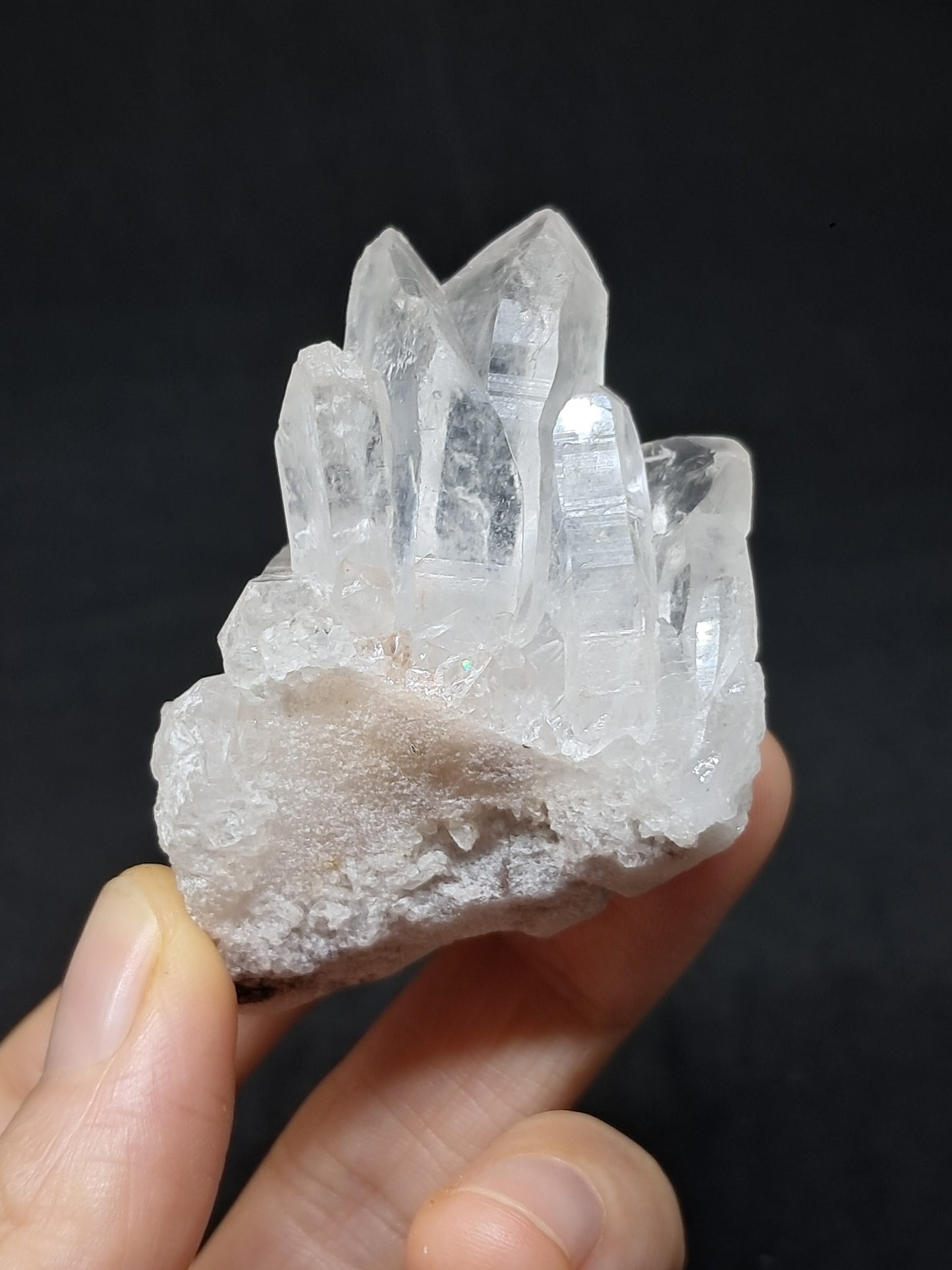 Himalayan Quartz Cluster (Himachal Pradesh) | Natural Crystal #CH42