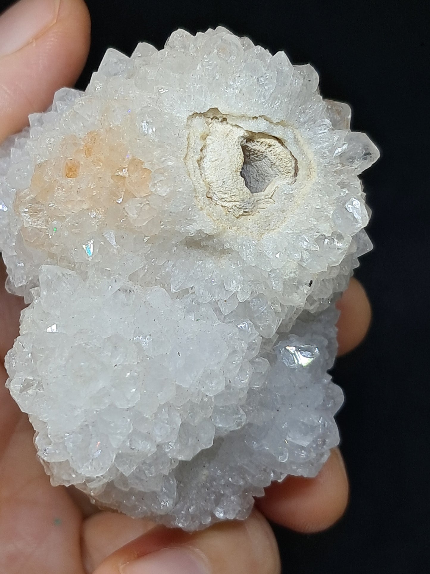Iris Quartz (Aurangabad)| Anandalite | Stalactite | Natural Crystal #AQ38