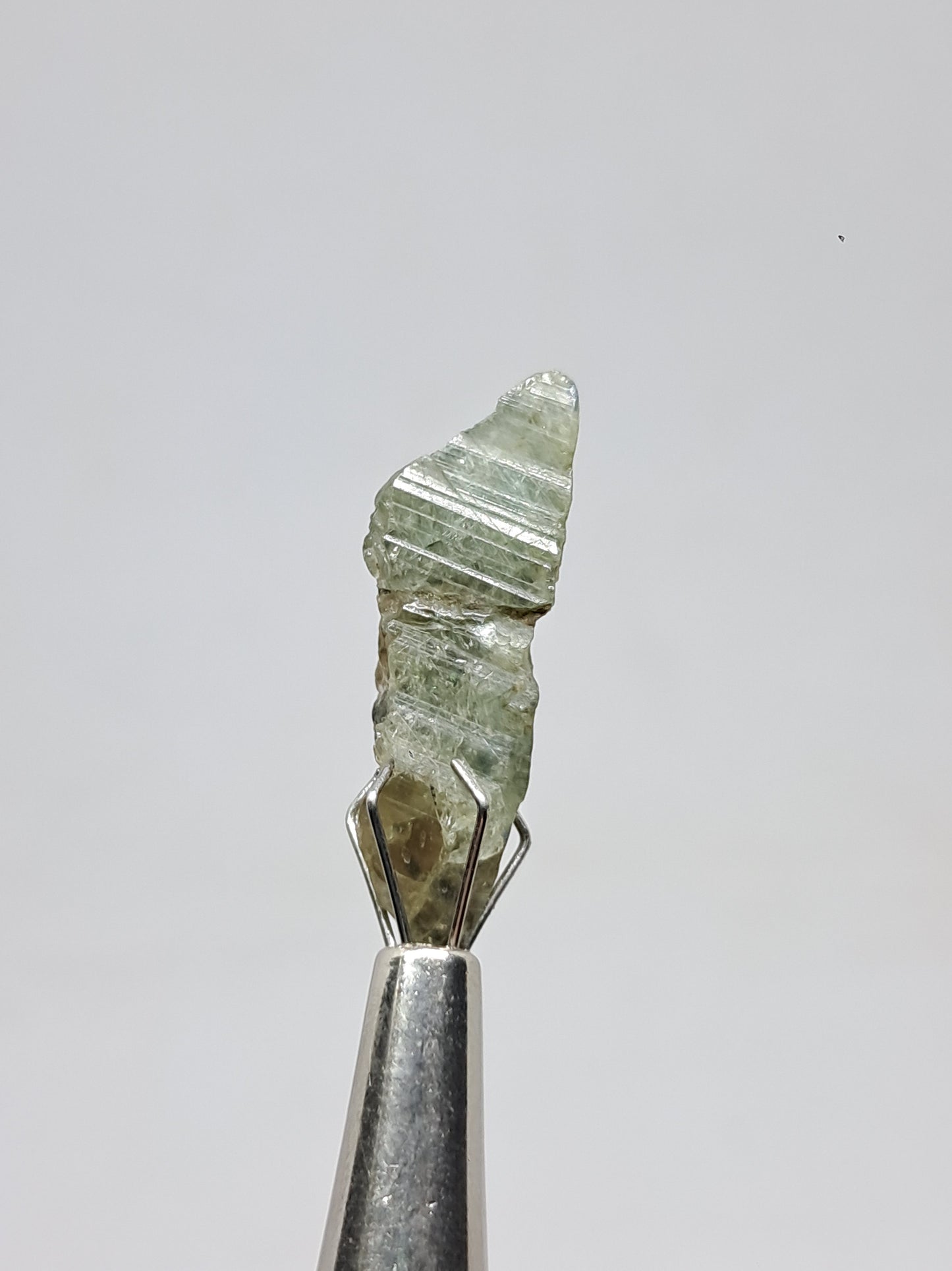 Natural Greenish-Blue *Teal* Sapphire Crystal (Karur) Rough Stone | Mineral Specimen #SP29