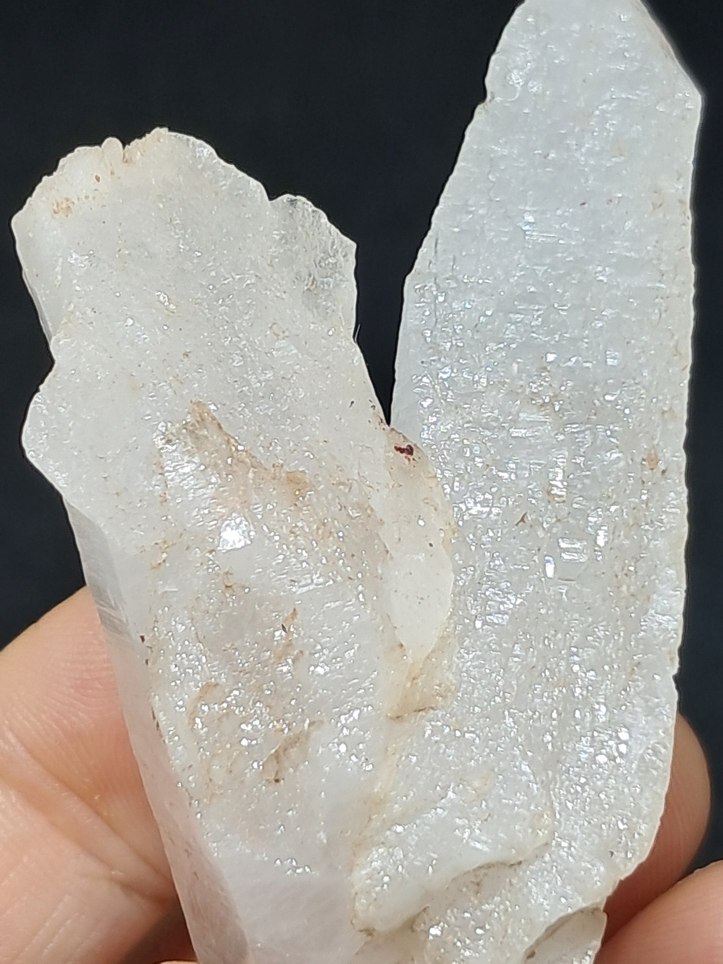 Himalayan Quartz Self-healed Crystal Point | Natural Crystal | Rough Stone | Mineral Specimen #CH46