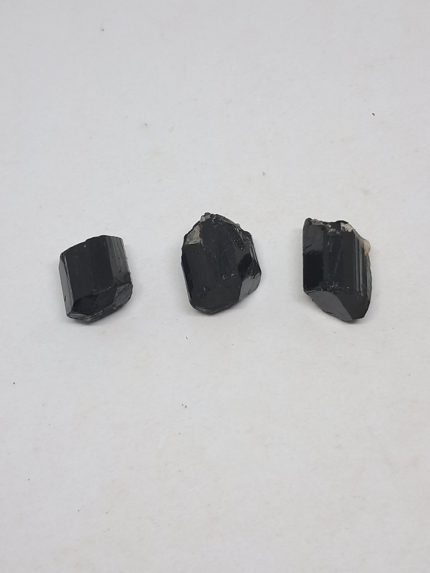 Small Black Tourmaline Crystal (Karnataka) Naturally Terminated | Natural Stone | Mineral Specimen #BT2