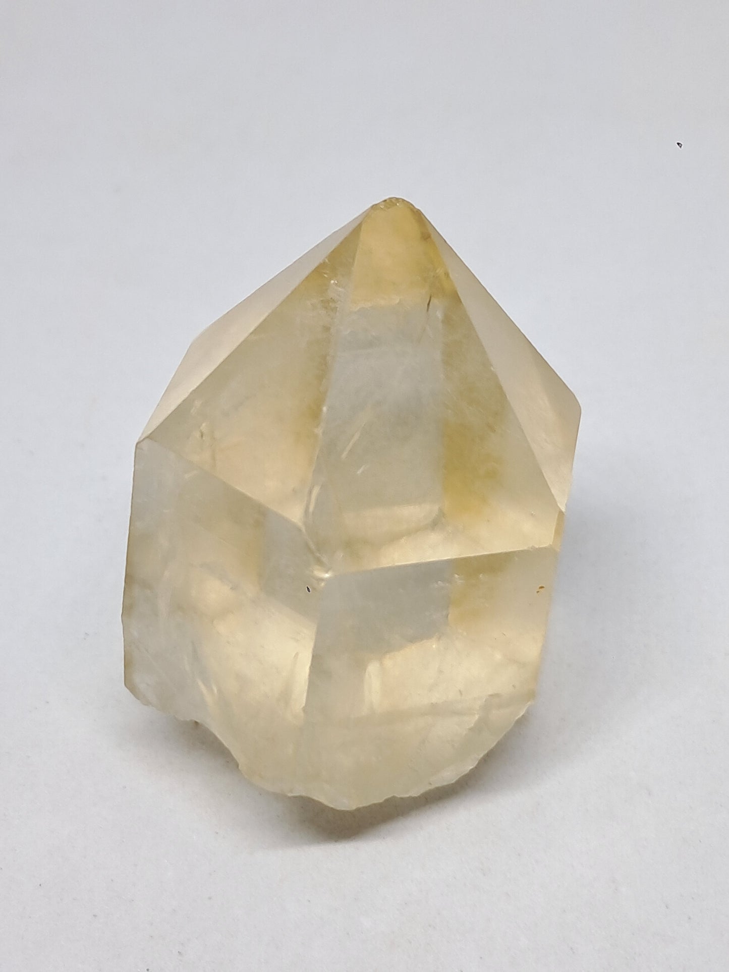 Natural Citrine "Kundalini" (Democratic Republic of Congo) Crystal Point | Mineral Specimen #CTN20