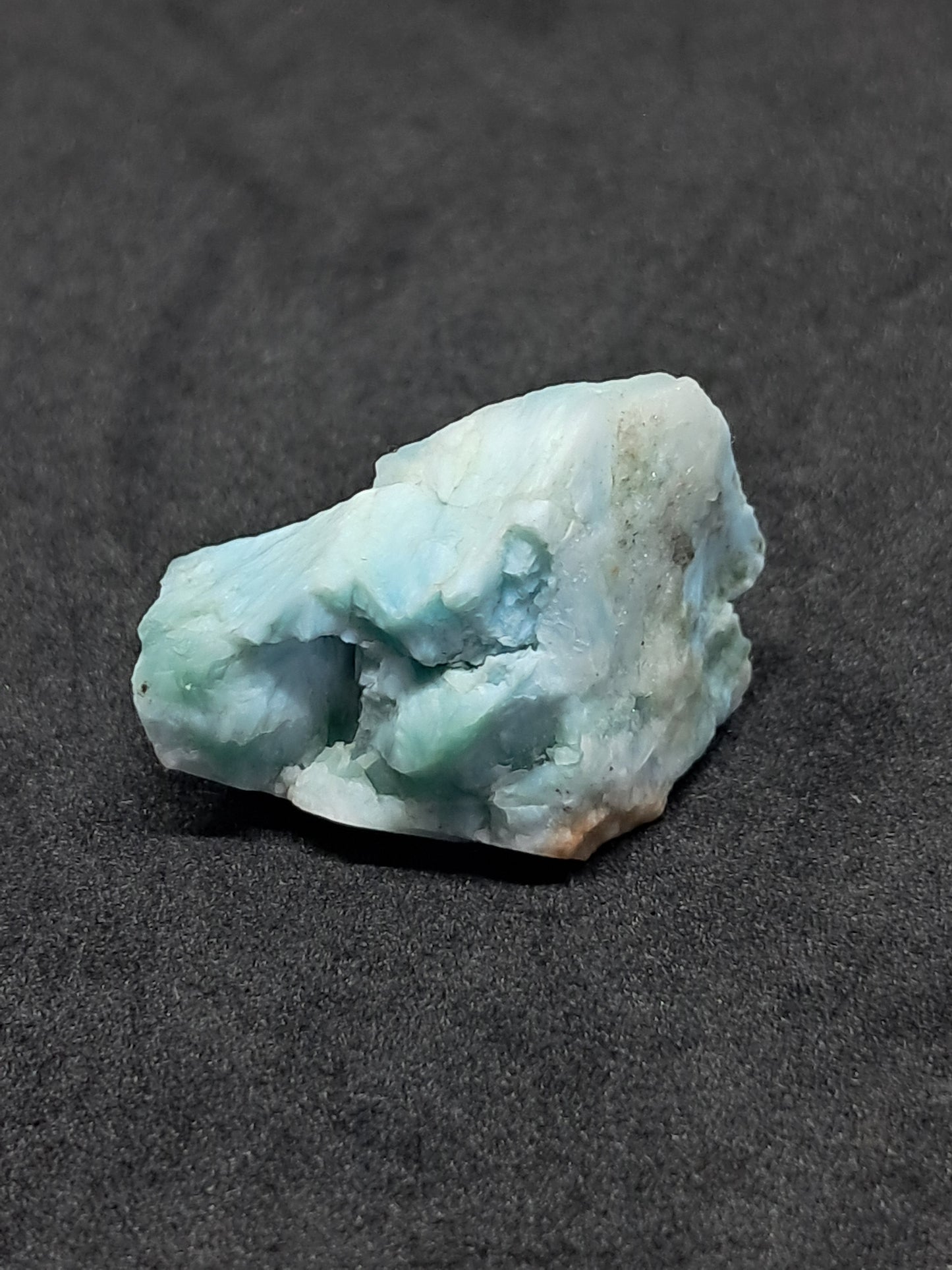 Larimar Raw Slice (Non-precious Natural Stone) #LM12