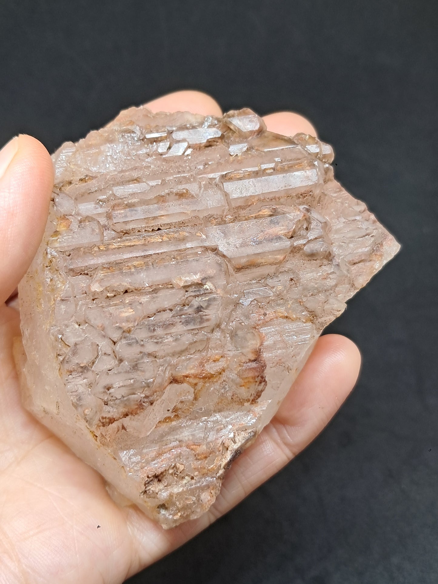 Elestial Smokey Quartz (Karur) Raw Natural Crystal Stone | Mineral Specimen #EQ11