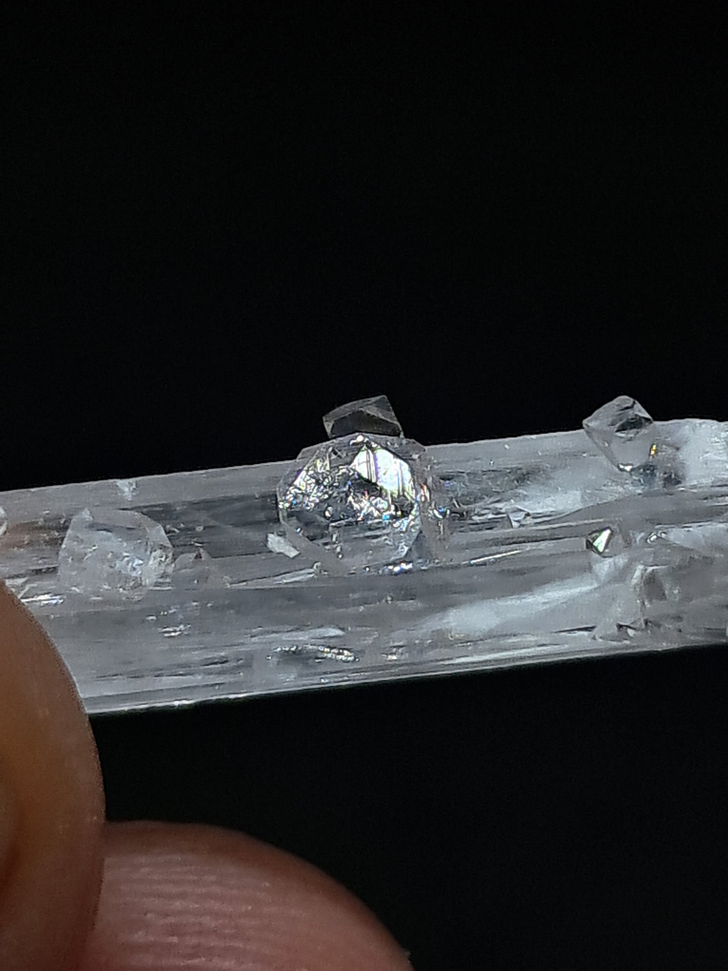 Scolecite with Apophyllite (Non-precious Natural Stone) #ZL28