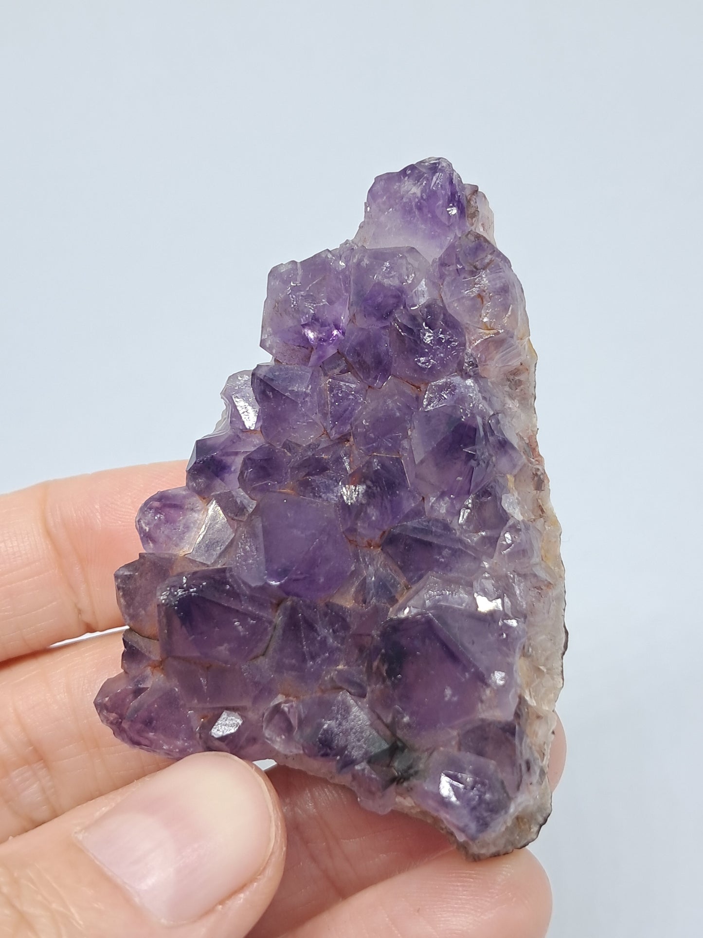 Amethyst Cluster (Madhya Pradesh) | Deep Purple | Mineral Specimen #AM15