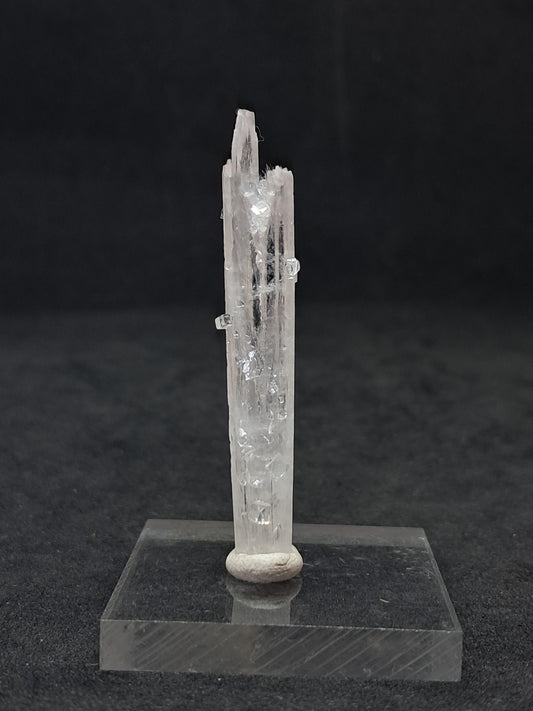 Cristal natural de escolecita con apofilita (Ajanta) | Ejemplar mineral n.° ZL21