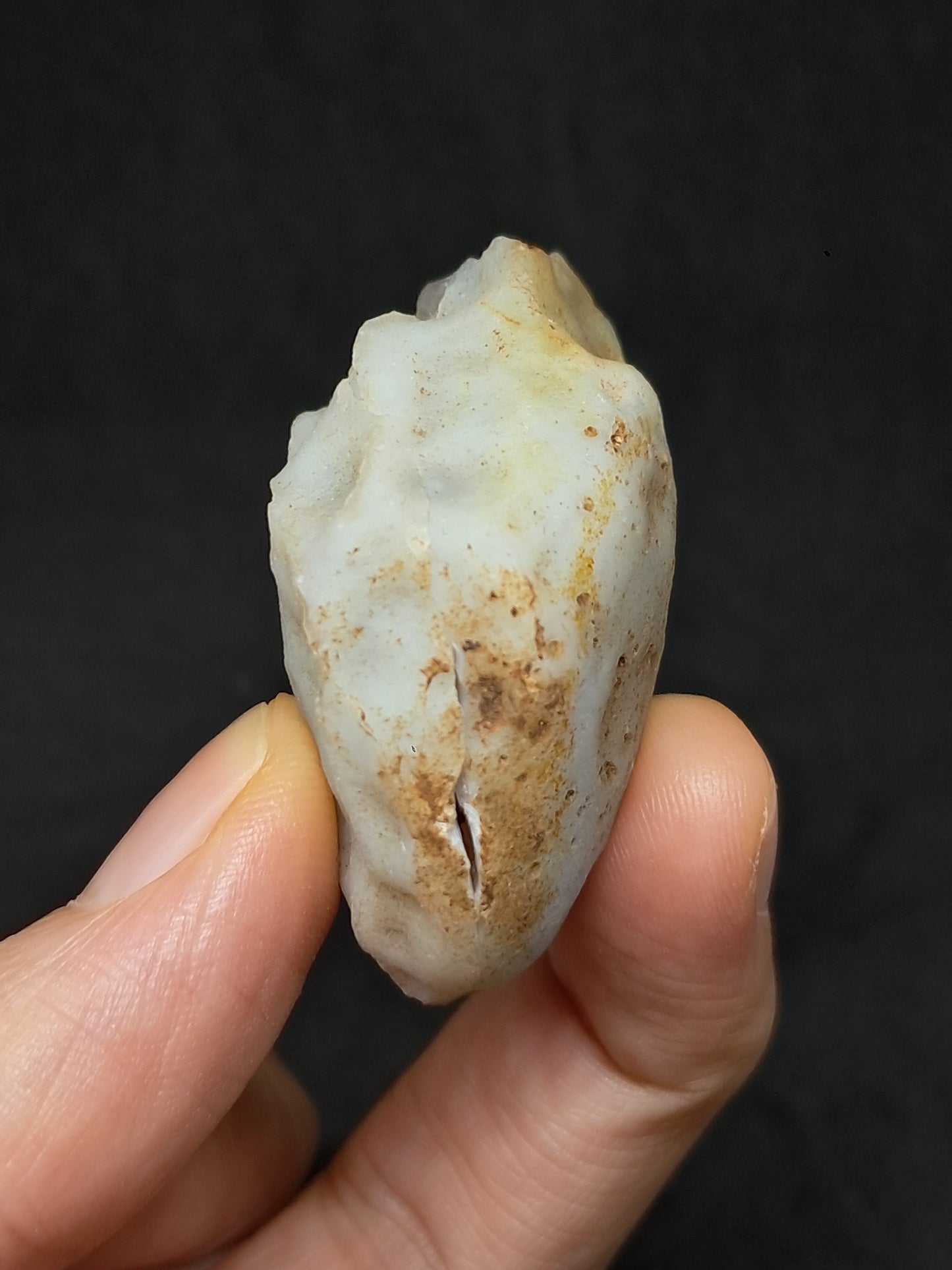 Quartz Geode w/ UV Reactive Calcites (Ajanta) Rough Stone | Natural Crystal #GD26