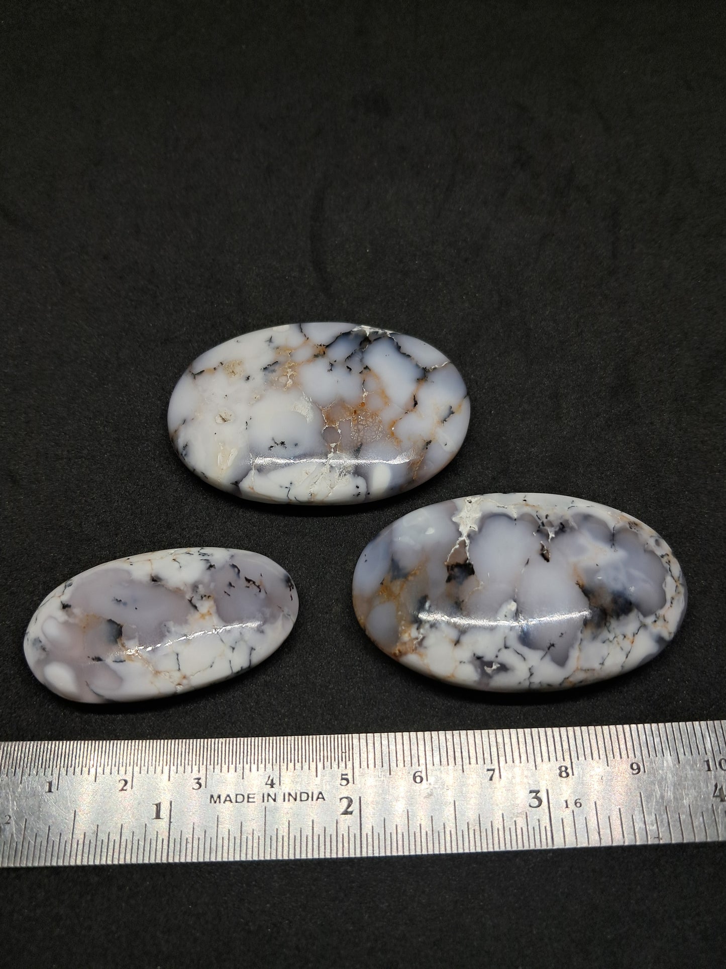 Dendrite Agate Palmstones | Polished Natural Stones #DA1