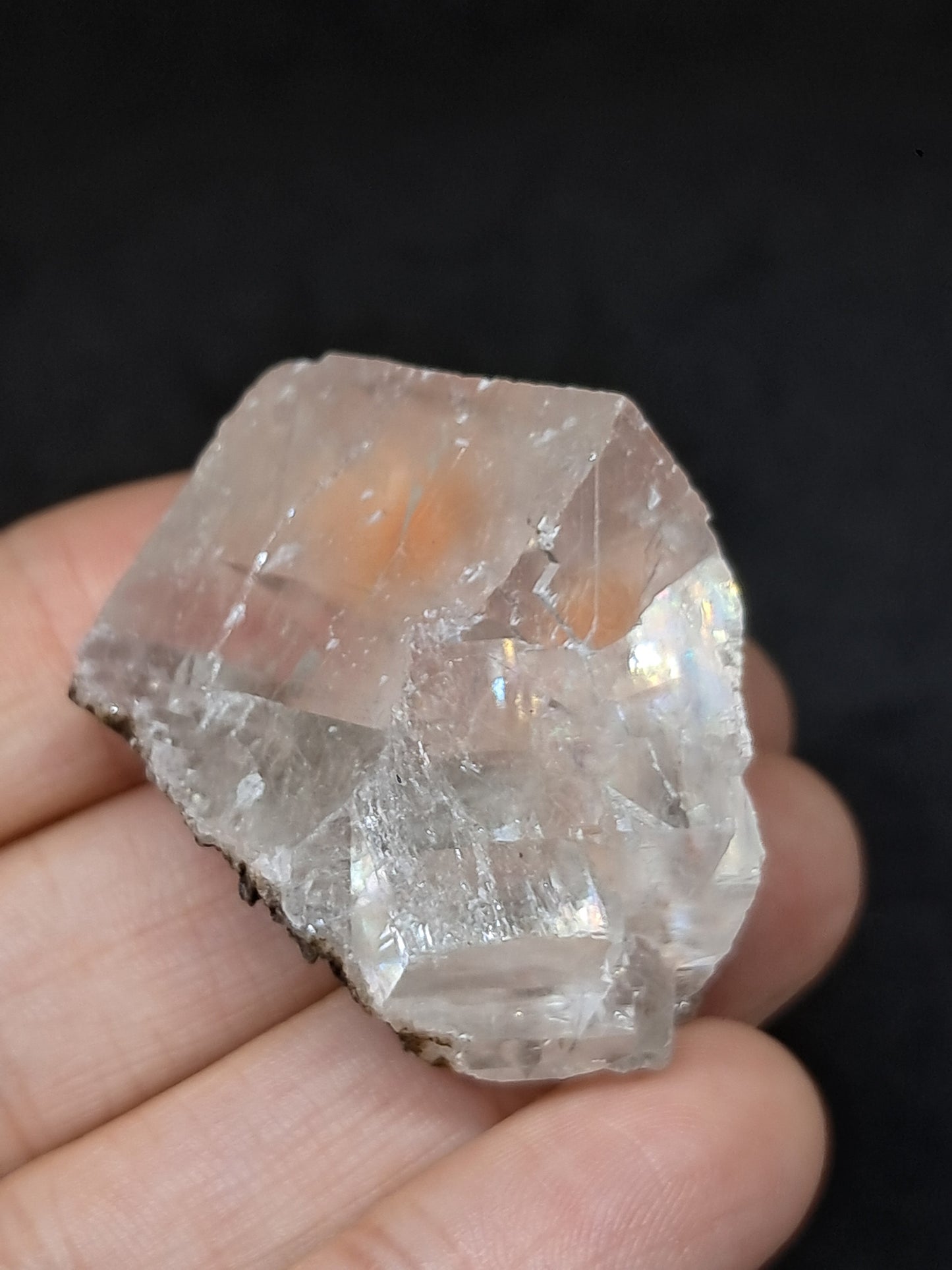 Calcita Rojiza/Rosa con Mesolita *Hallazgo Raro* (Pithampur) Cristal Natural | Piedra Bruta | Muestra Mineral #CA35