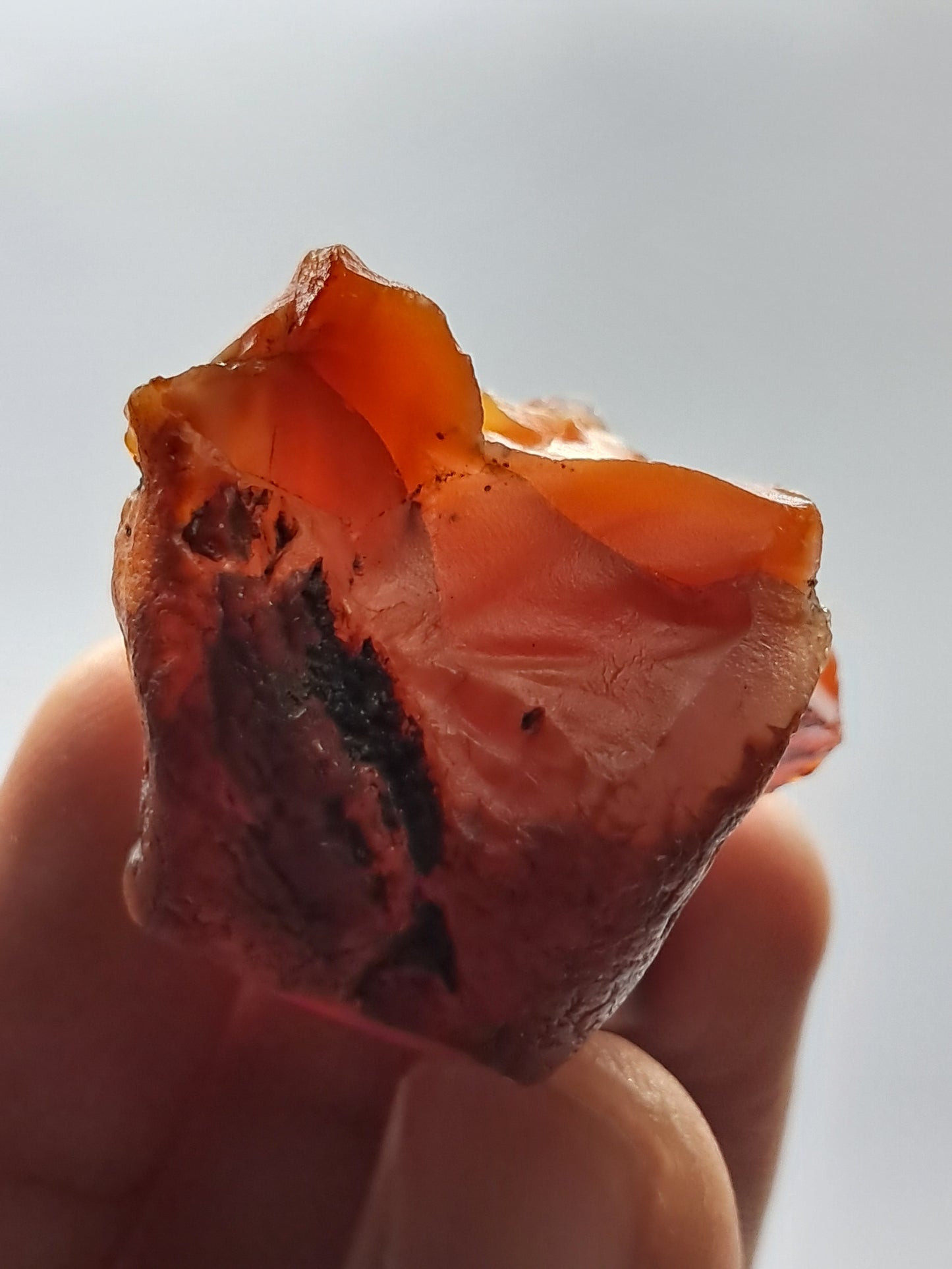 Rough Carnelian (India) Raw Stone | Natural Crystal | Mineral Specimen #CRN9