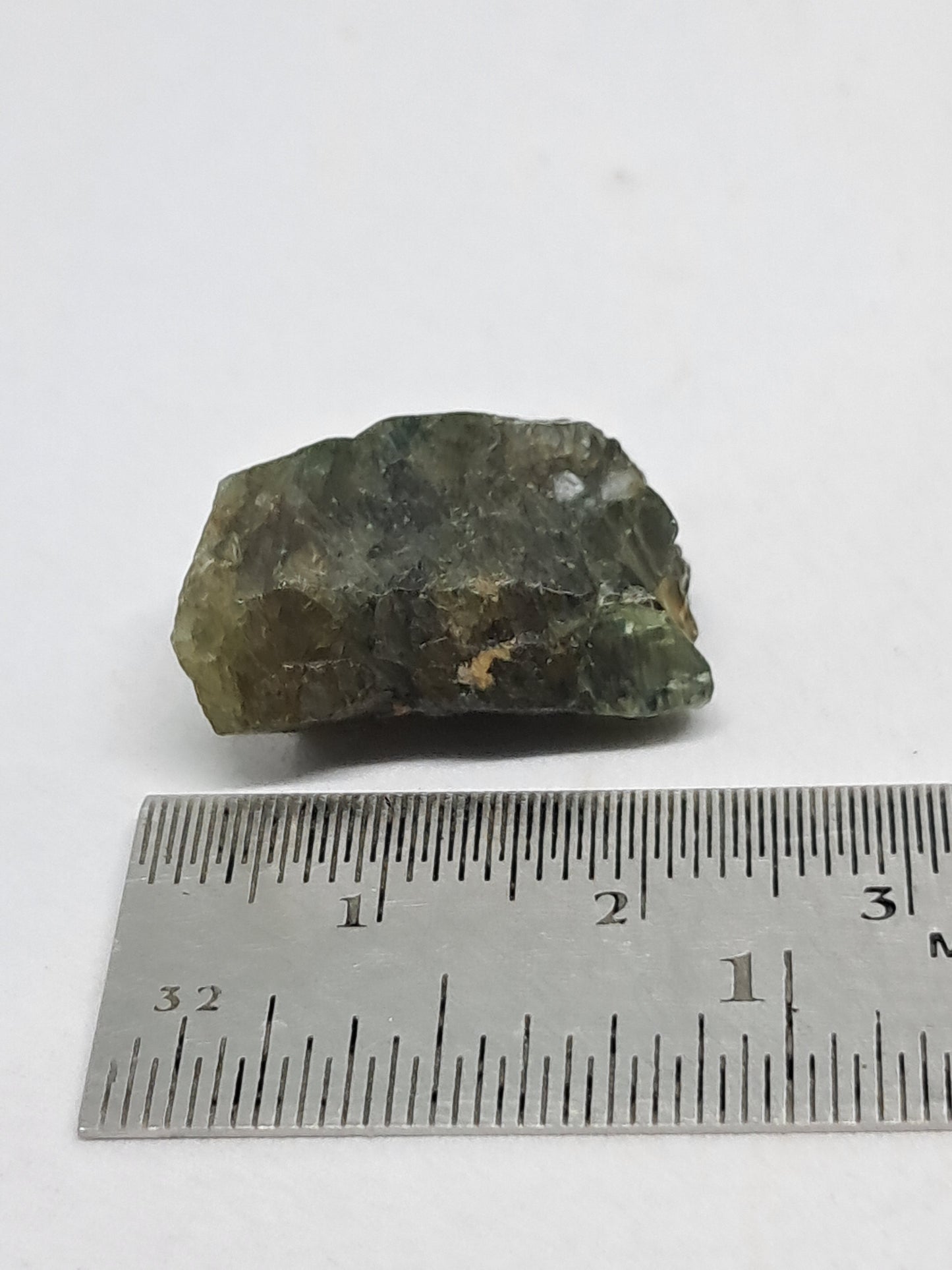 Natural Greenish-Blue *Teal* Sapphire Crystal (Karur) Rough Stone | Mineral Specimen #SP21