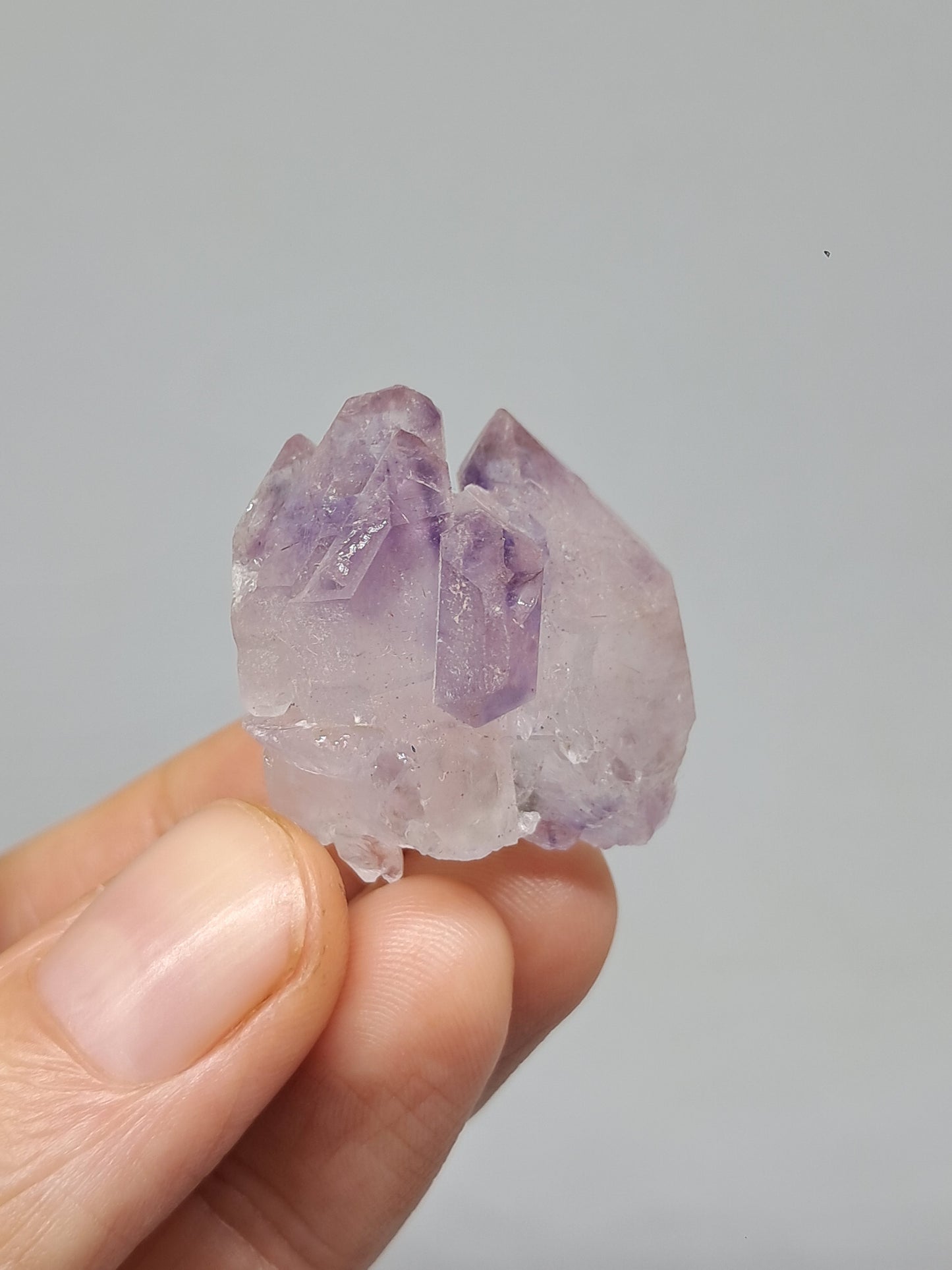 Amatista en racimo (Karur) | Cristal en bruto | Piedra natural | Ejemplar mineral n.° KA126
