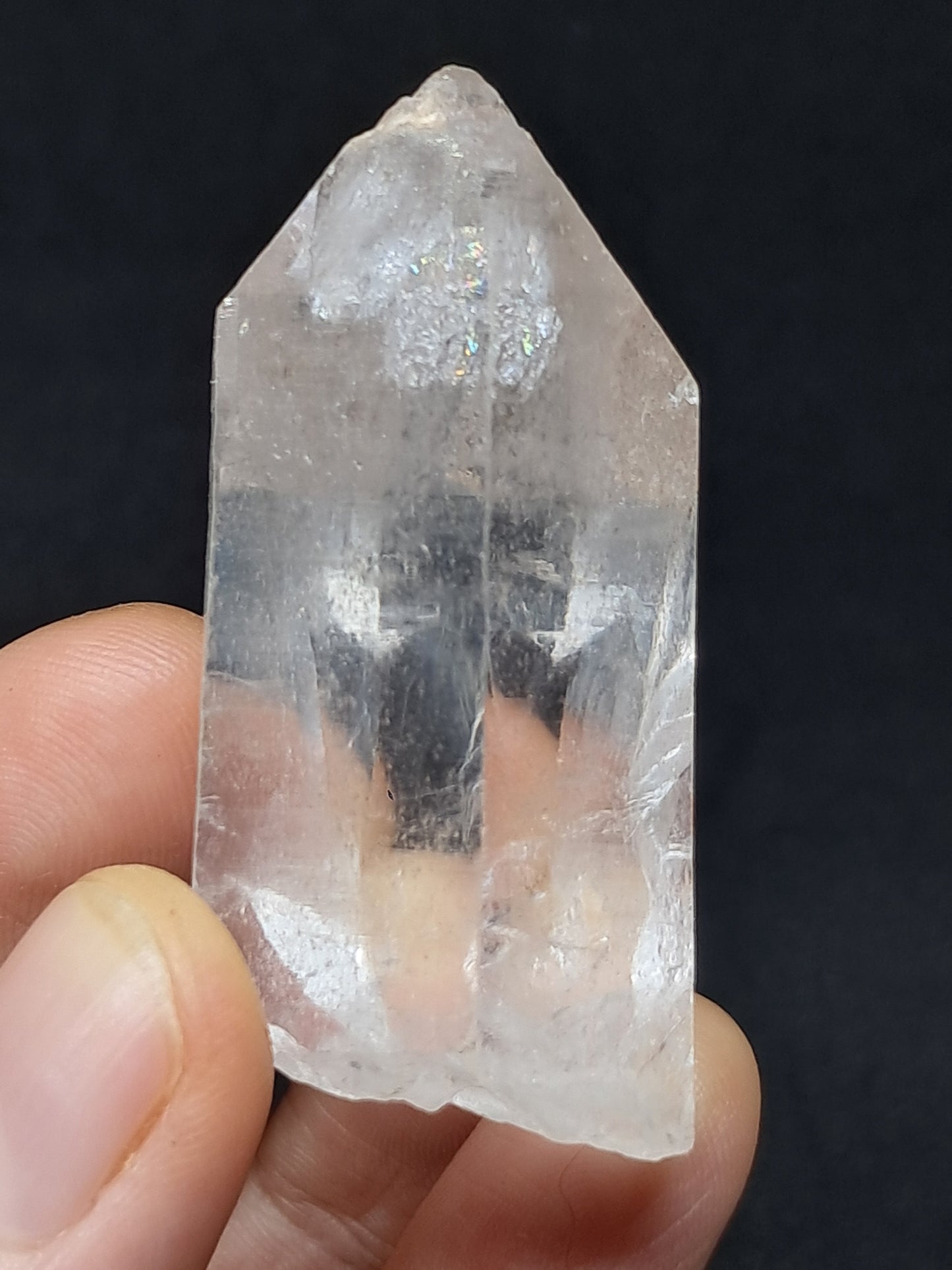 Himalayan Quartz Self-healed Crystal (Himachal Pradesh) | Mineral Specimen #CH39