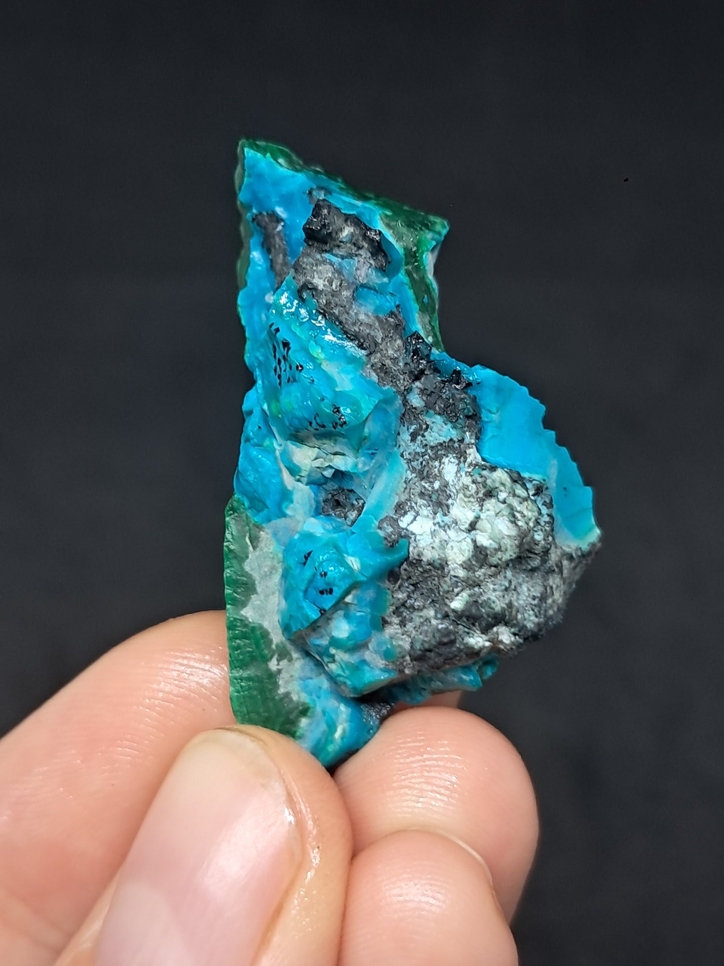Chrysocolla Malachite (Democratic Republic of Congo) Raw Stone | Rough Crystal | Natural Mineral Specimen #CM5