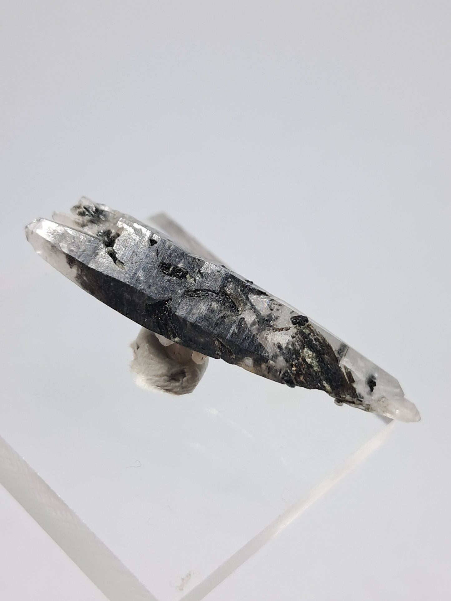 Tourmalinated Quartz Biterminated Crystal (Non-precious stone) #TQ24