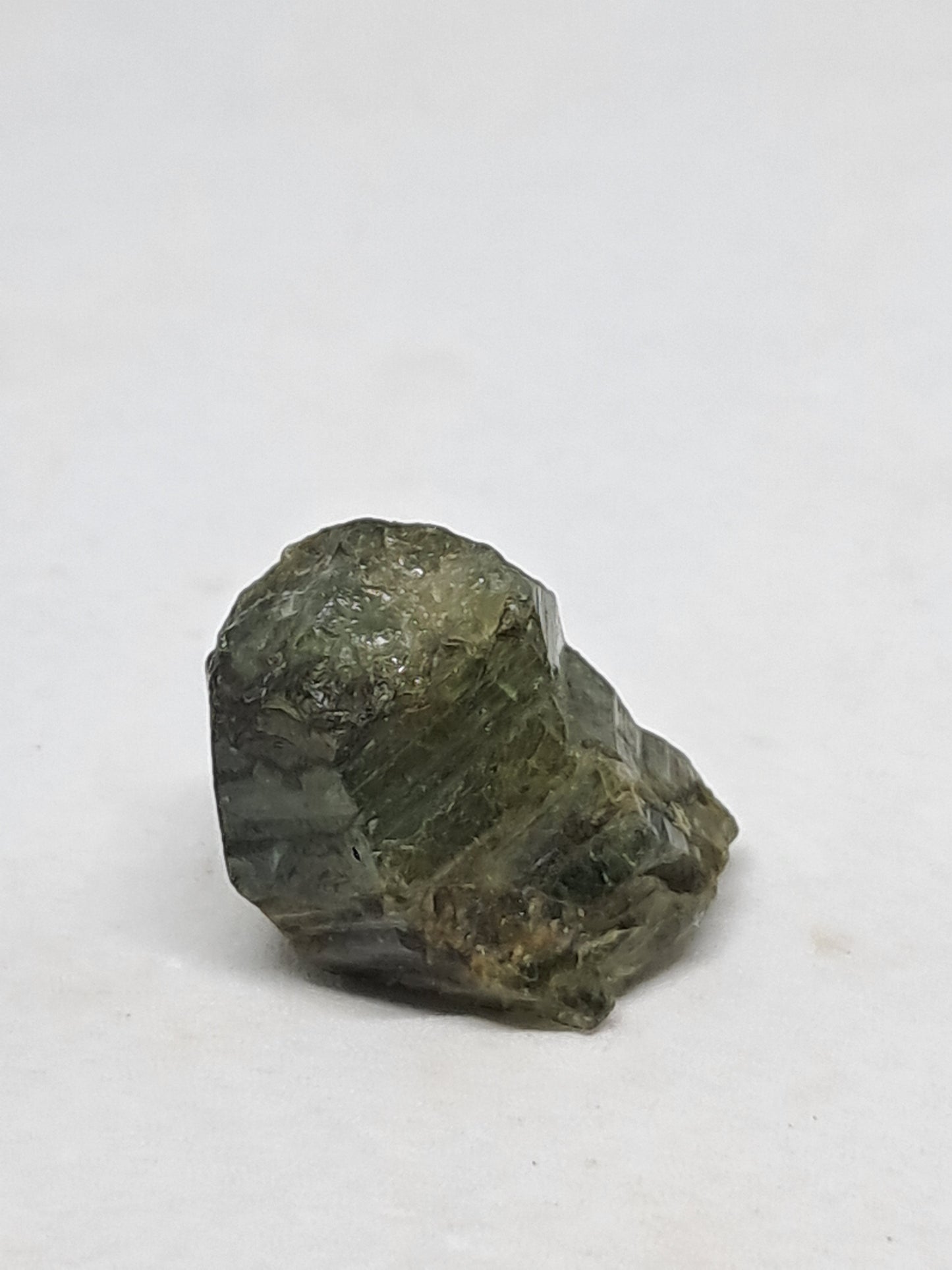 Natural Green Sapphire Crystal (Karur) Rough Stone | Mineral Specimen #SP23