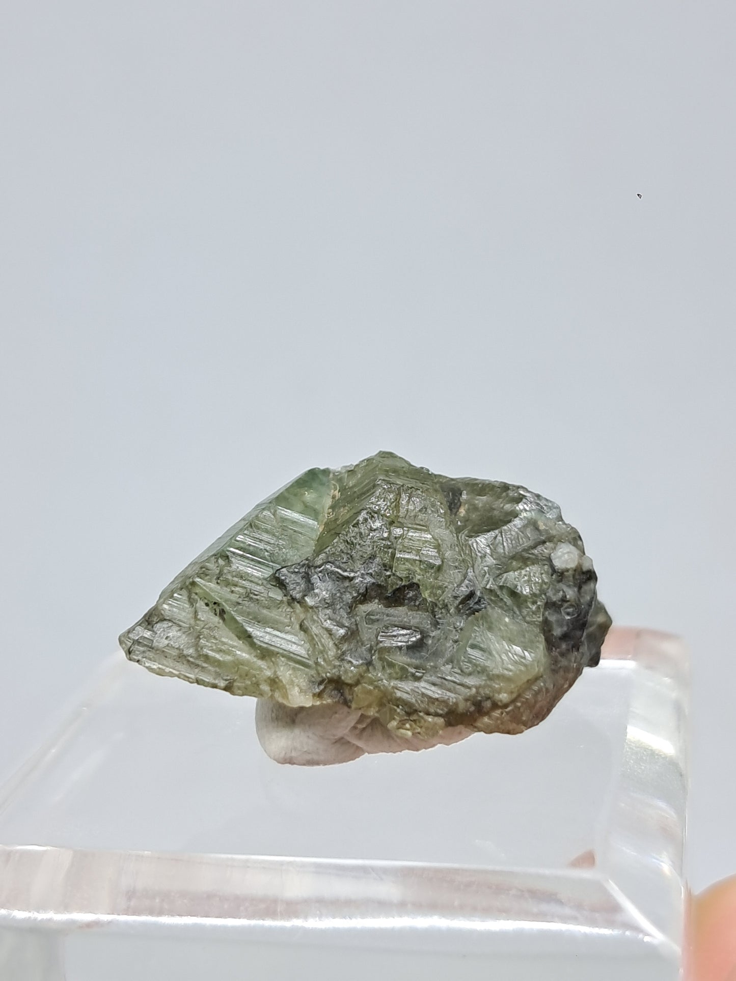 Natural Greenish-Blue *Teal* Sapphire Crystal (Karur) Rough Stone | Mineral Specimen #SP25