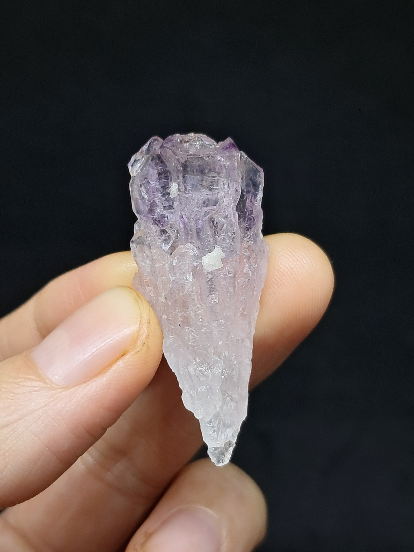 Elestial Amethyst (Karur) | Rough Crystal | Natural Stone | Mineral Specimen #KA134