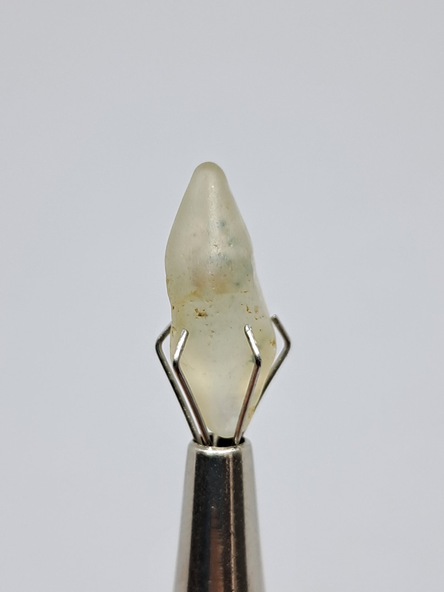 Natural White Sapphire (Sri Lanka) Rough Hexagonal Crystal #SP6