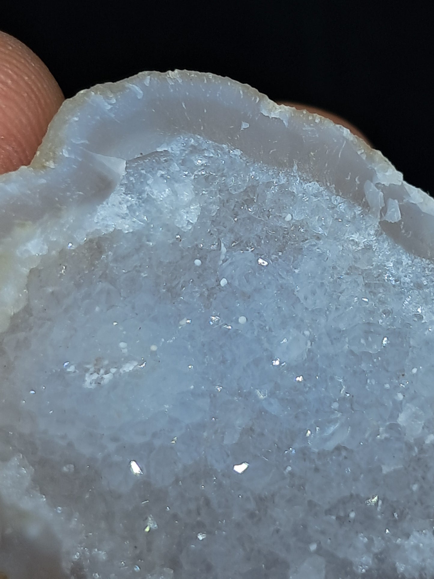 Quartz Geode (Ajanta) w/ White Fluorite Balls | Natural Crystal | Rough Stone #GD18