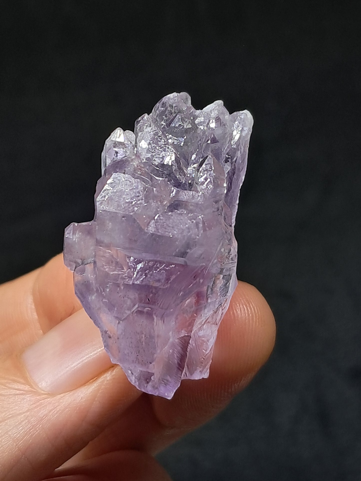 Amatista Elestial (Karur) | Cristal en bruto | Piedra Natural | Espécimen mineral #KA115