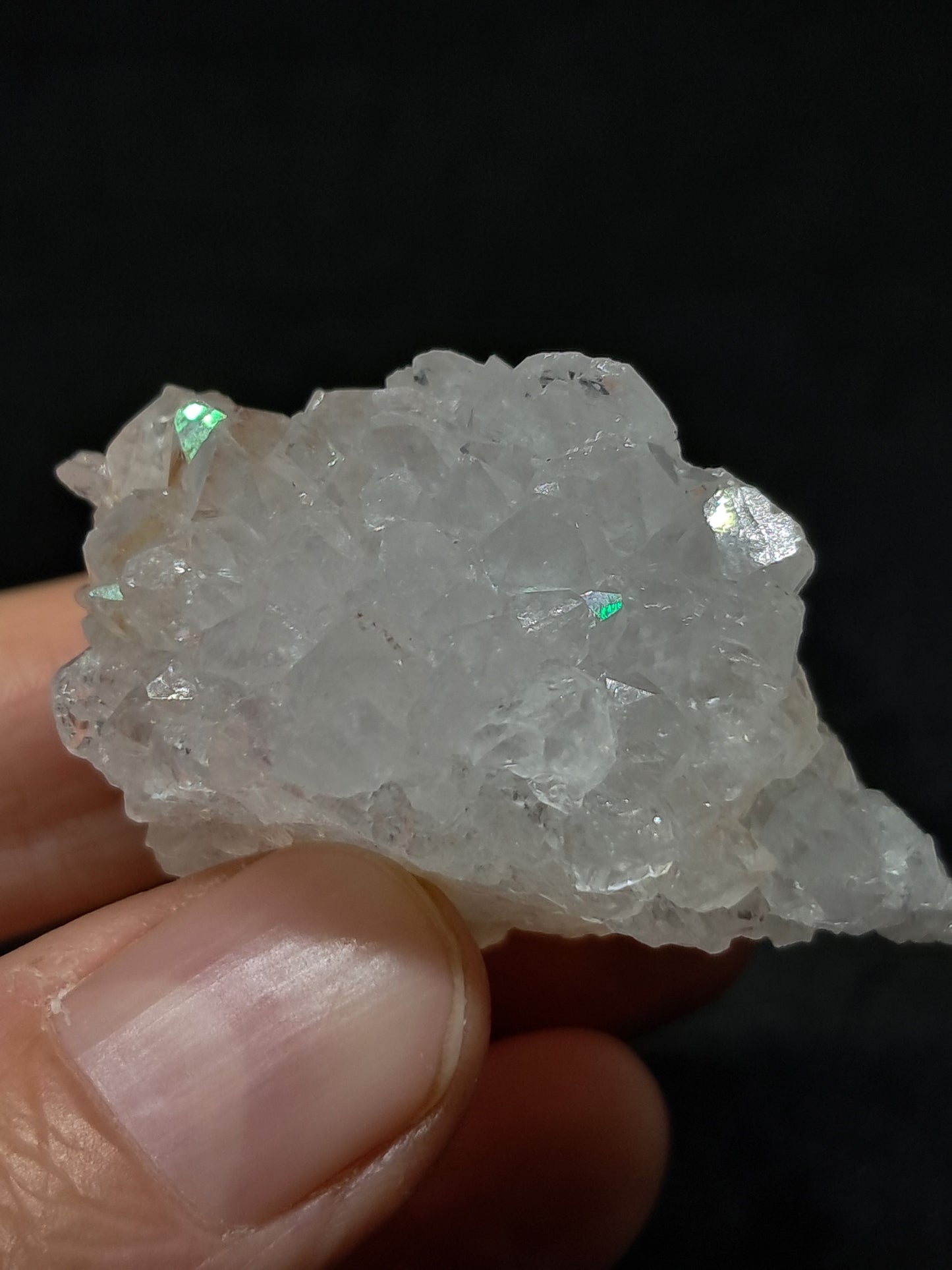 Iris Quartz Stalactite (Anandalite) (Non-precious stone) #AQ27