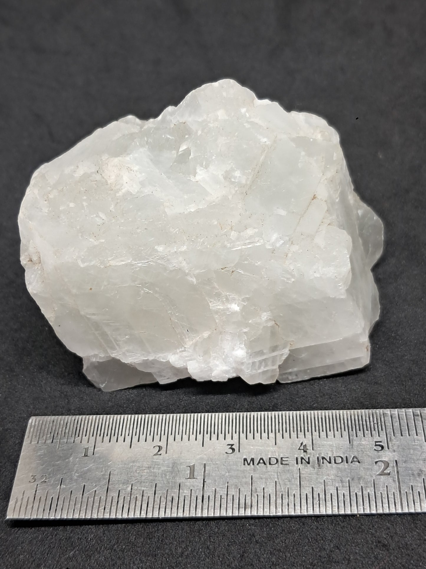 White Calcite (Sri Lanka) Rough Stone | Natural Crystal | Mineral Specimen #CA11