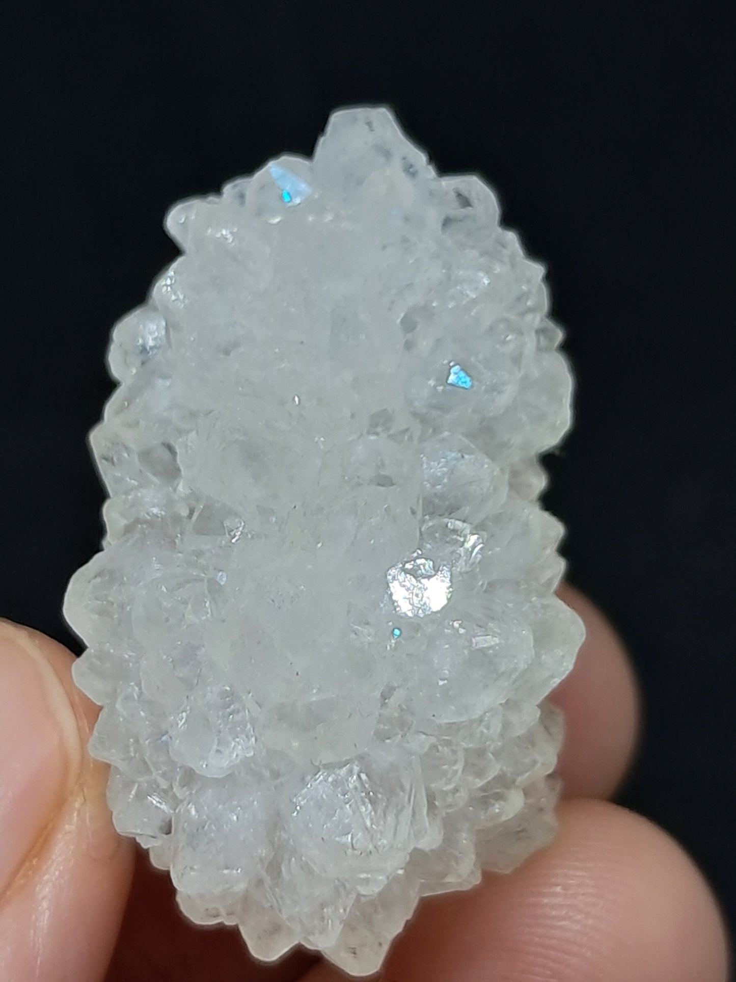 Iris Quartz Stalactite (Anandalite) (Non-precious stone) #AQ24
