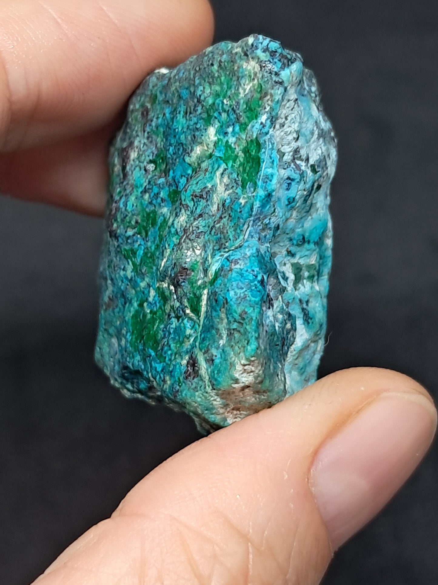 Chrysocolla Malachite Raw (Democratic Republic of Congo) | Rough Stone #CM4