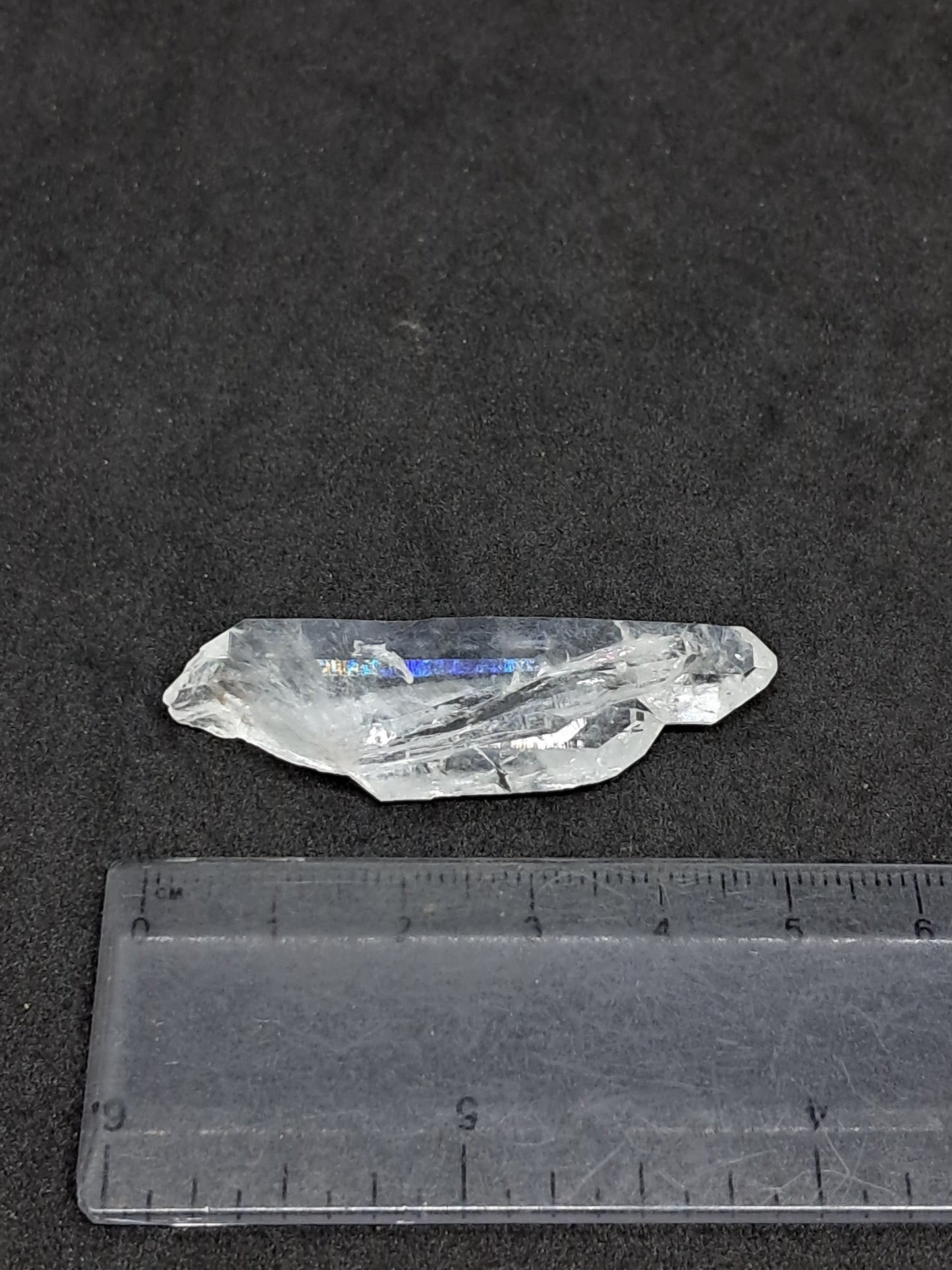 Punta Natural de Cuarzo Claro de la Formación Faden (Santander, Colombia) | Ejemplar Mineral n.° COQ11