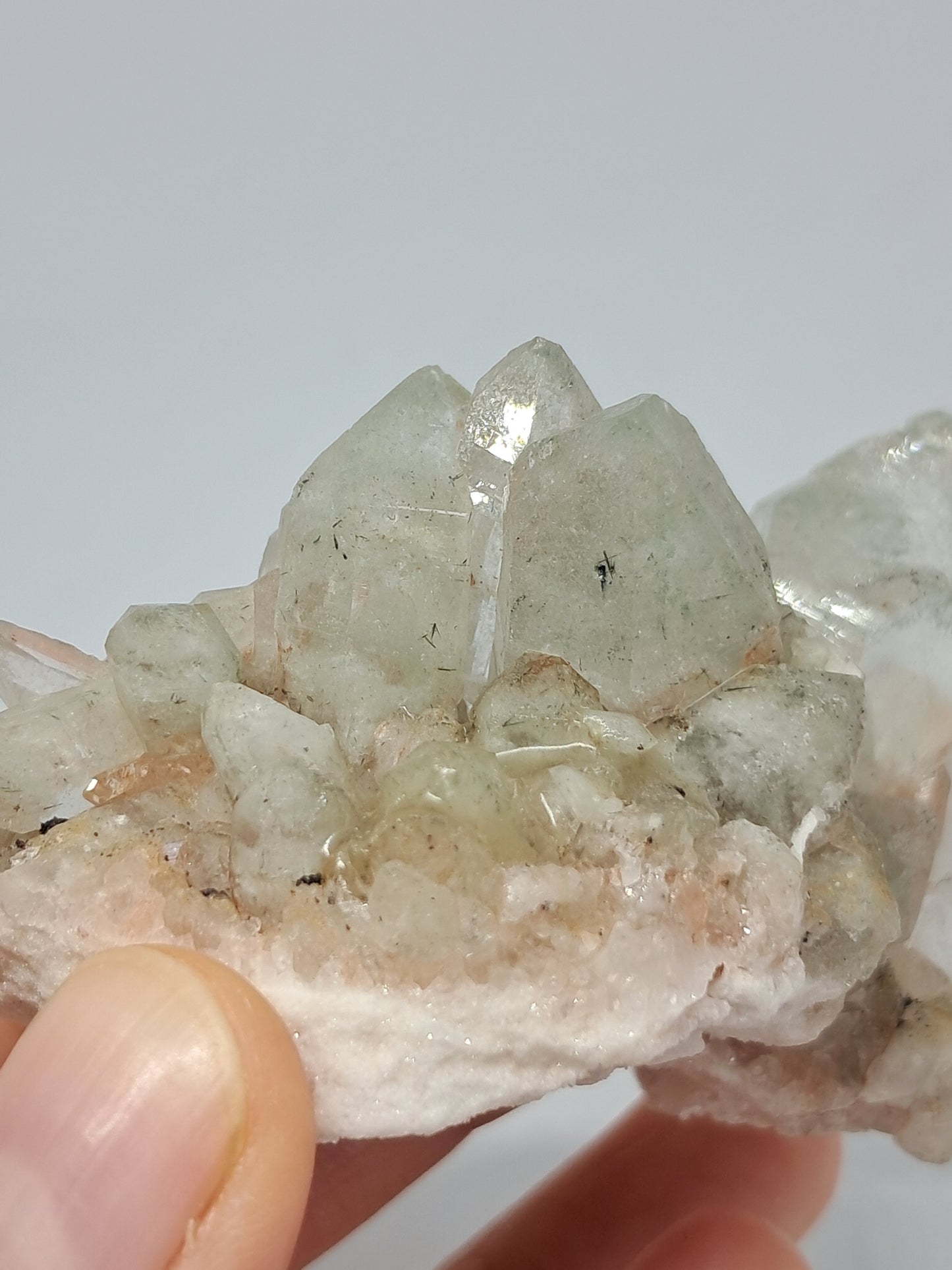 Chlorite Quartz Cluster (Himachal Pradesh) Rough Stone | Natural Crystal | Mineral Specimen | Chamanic Garden #CQ2