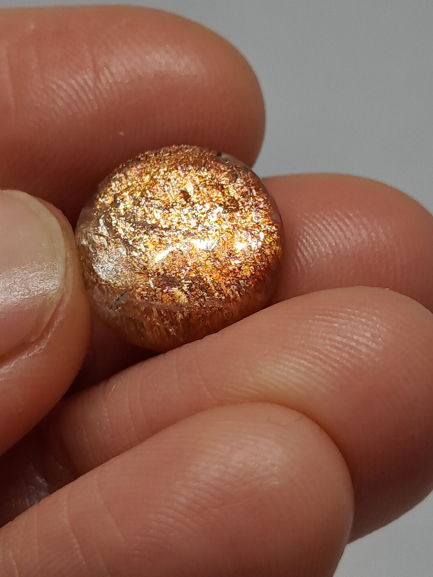 High Grade Sunstone Cabochons (Tamil Nadu) Polished Stones | Natural Crystal #PQ15