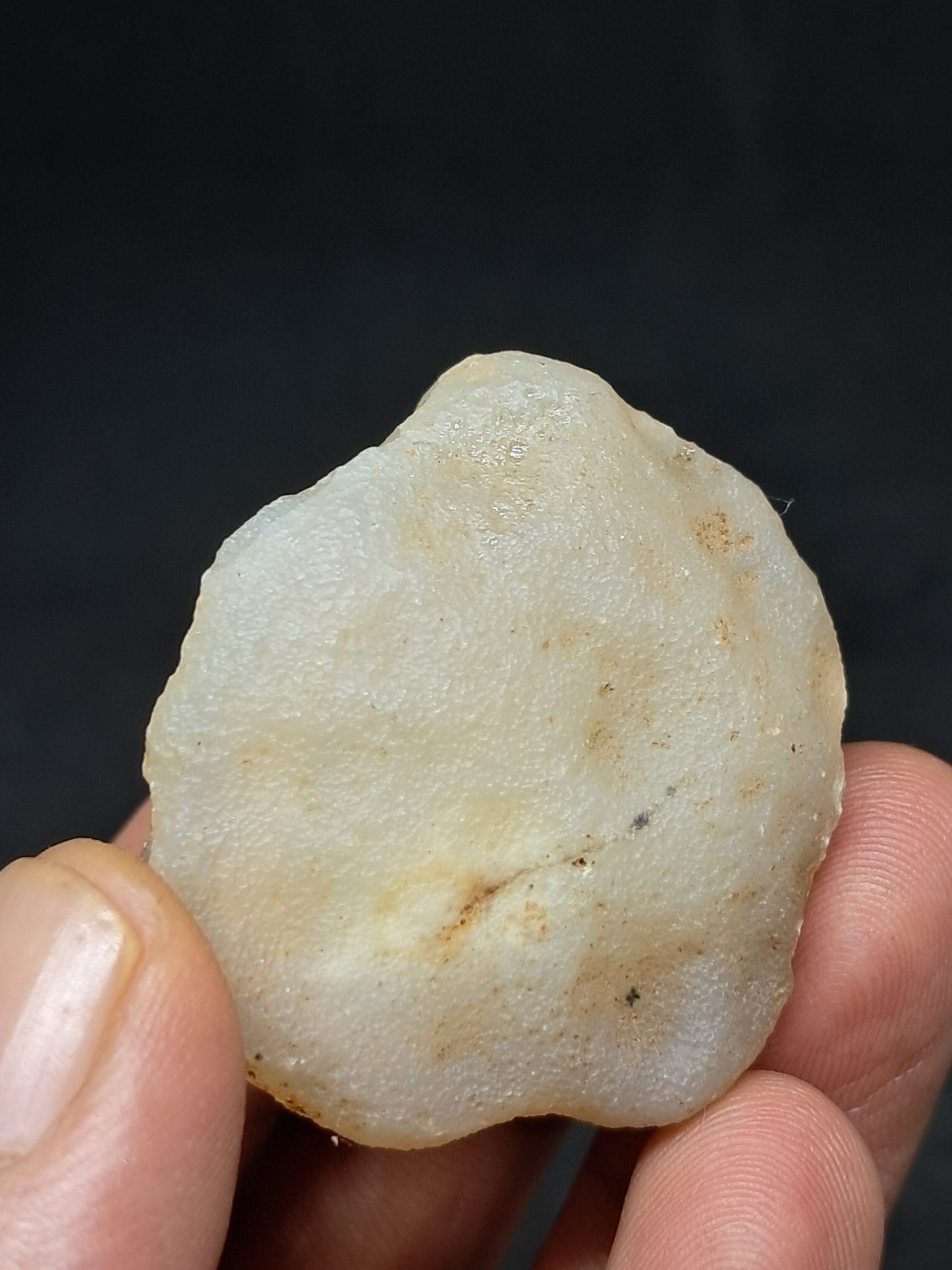 Quartz Geode (Ajanta) w/ White Fluorite Balls | Natural Crystal | Rough Stone #GD18