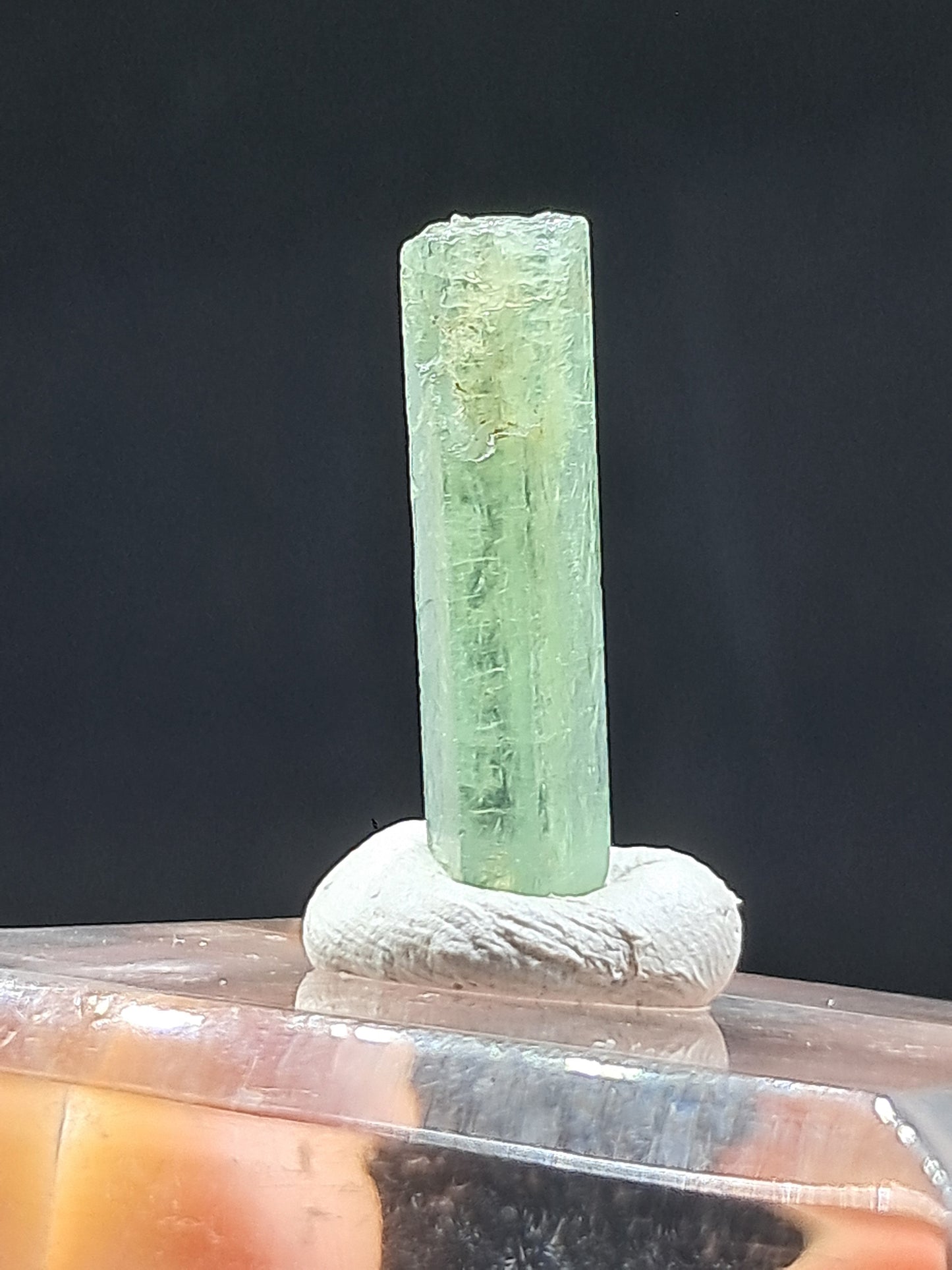 Aguamarina *Alta calidad* Cristal (Piedra natural no preciosa) #AQM20