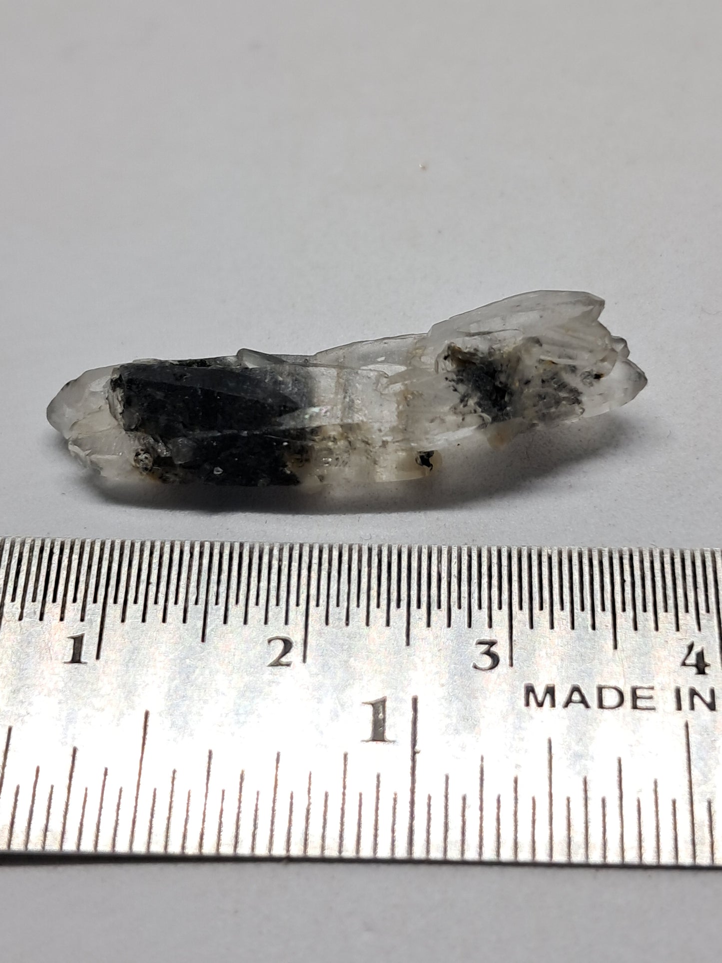 Tourmalinated Quartz Biterminated Crystal (Non-precious stone) #TQ23