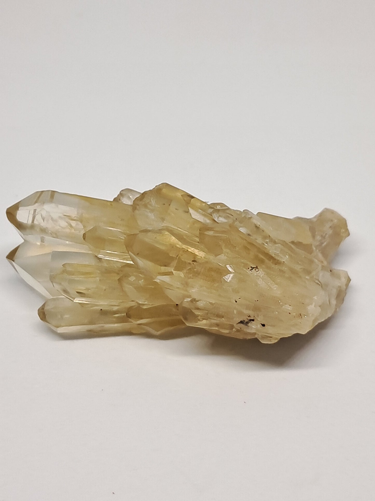 Natural Citrine "Kundalini" (Democratic Republic of Congo) Crystal Point | Mineral Specimen #CTN9