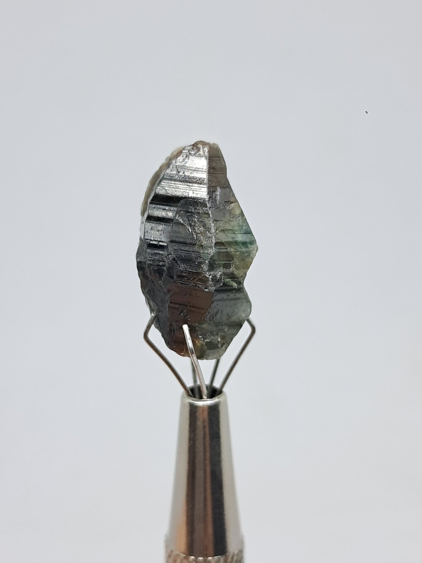 Natural Greenish-Blue *Teal* Sapphire Crystal (Karur) Rough Stone | Mineral Specimen #SP20