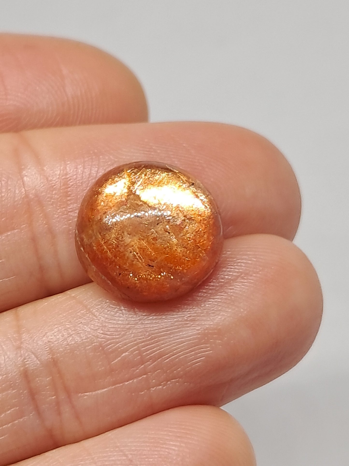High Grade Sunstone Cabochons (Tamil Nadu) Polished Stones | Natural Crystal #PQ15