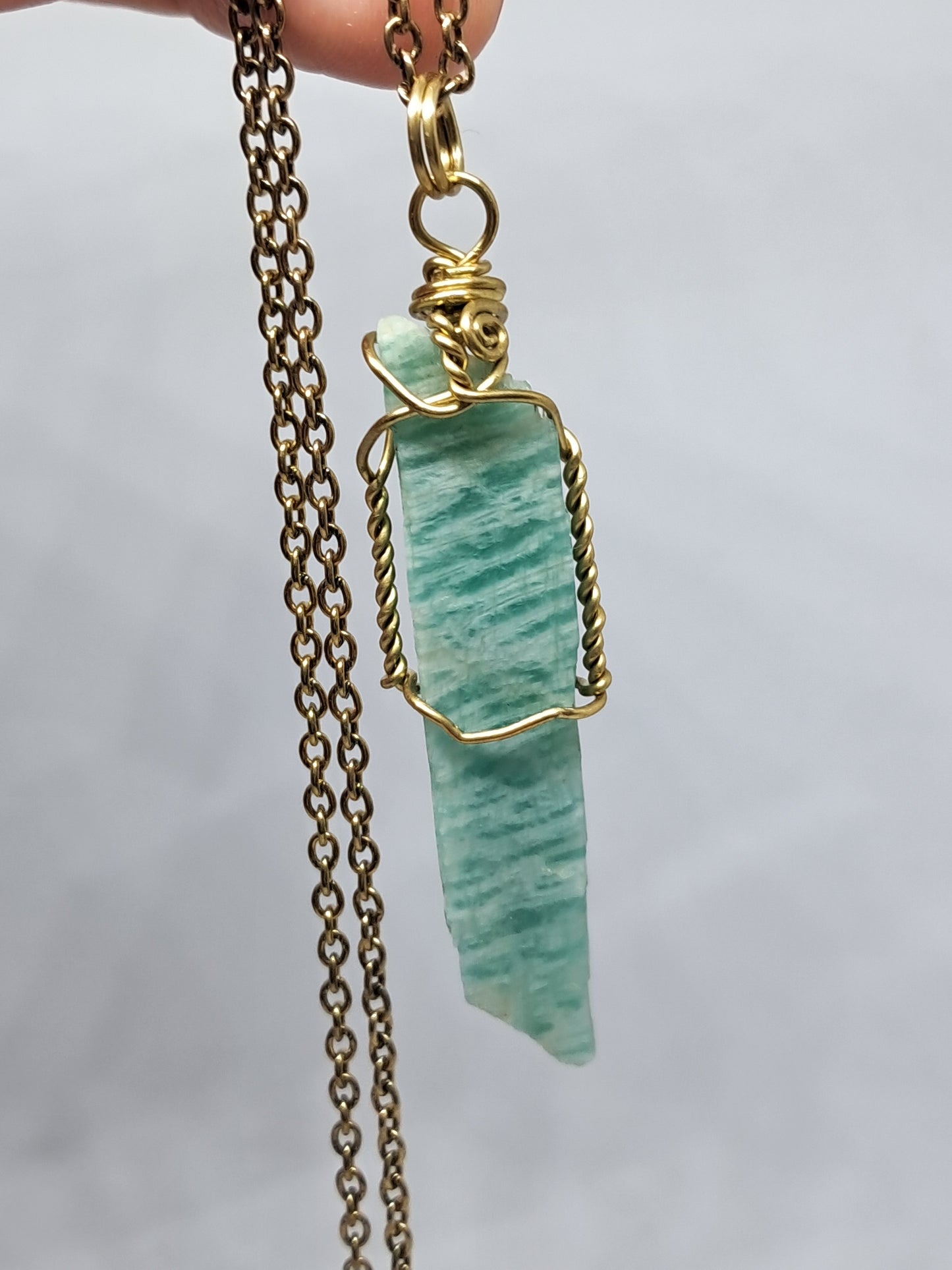 Amazonite Pendant #JL12