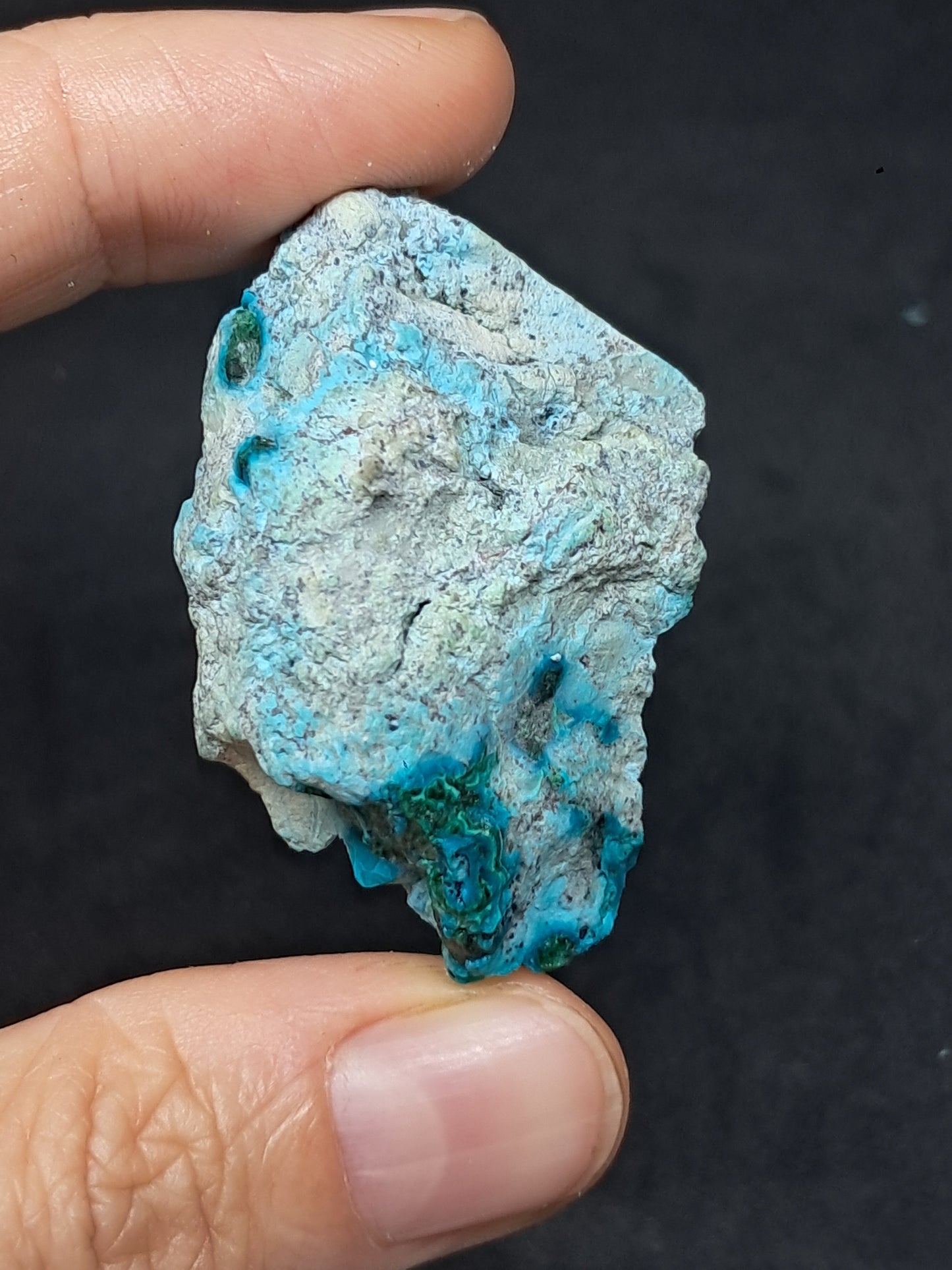 Chrysocolla Malachite (Democratic Republic of Congo) Raw Stone | Rough Crystal | Natural Mineral Specimen #CM6